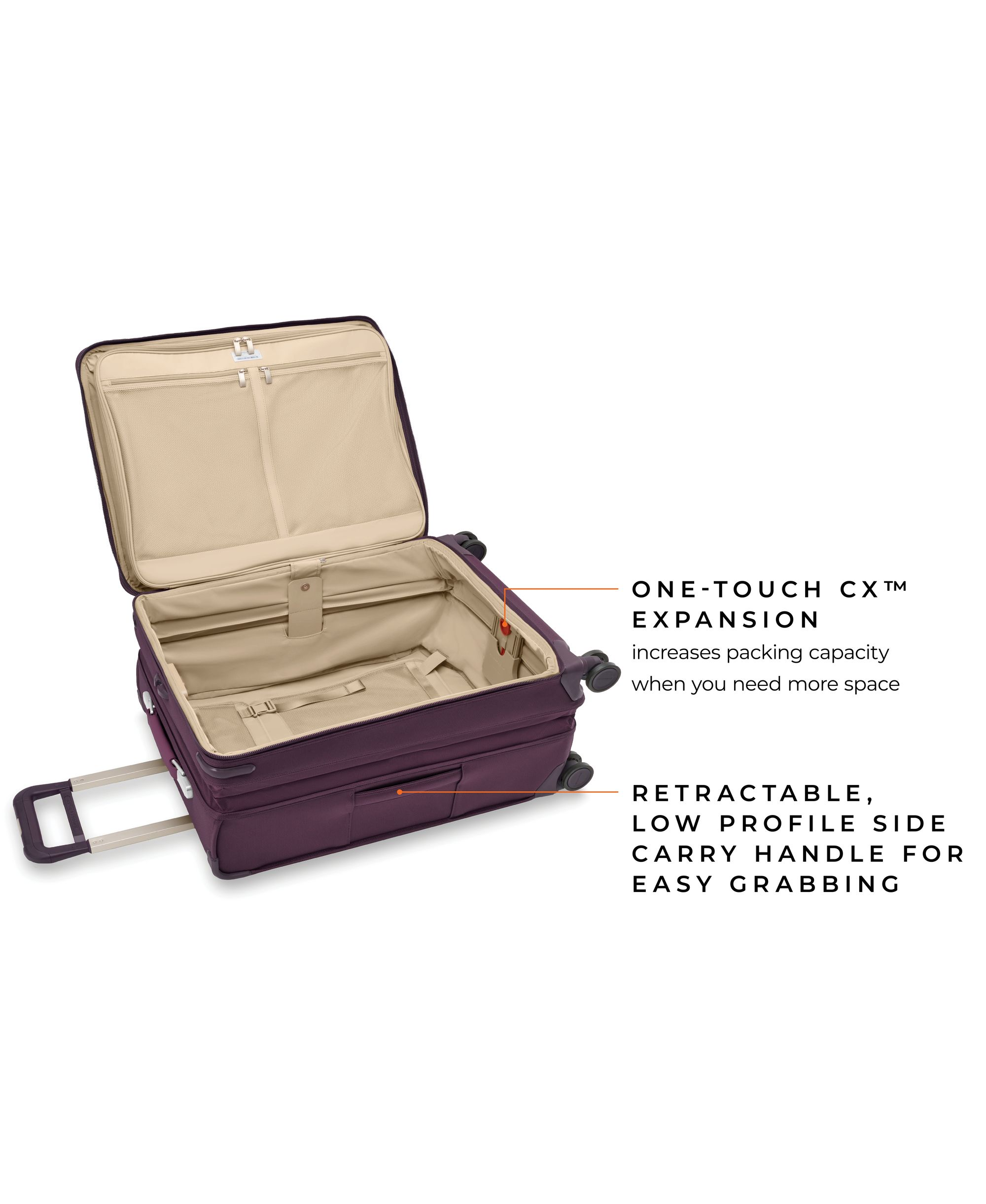 Baseline Medium Expandable Spinner Suitcase — Image 10