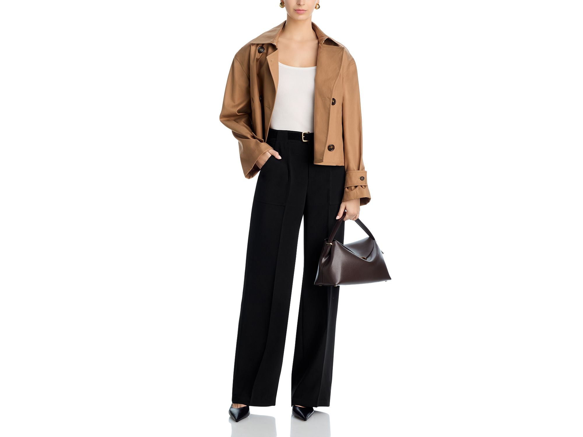 Wide Leg Trousers - Exclusive — Image 3