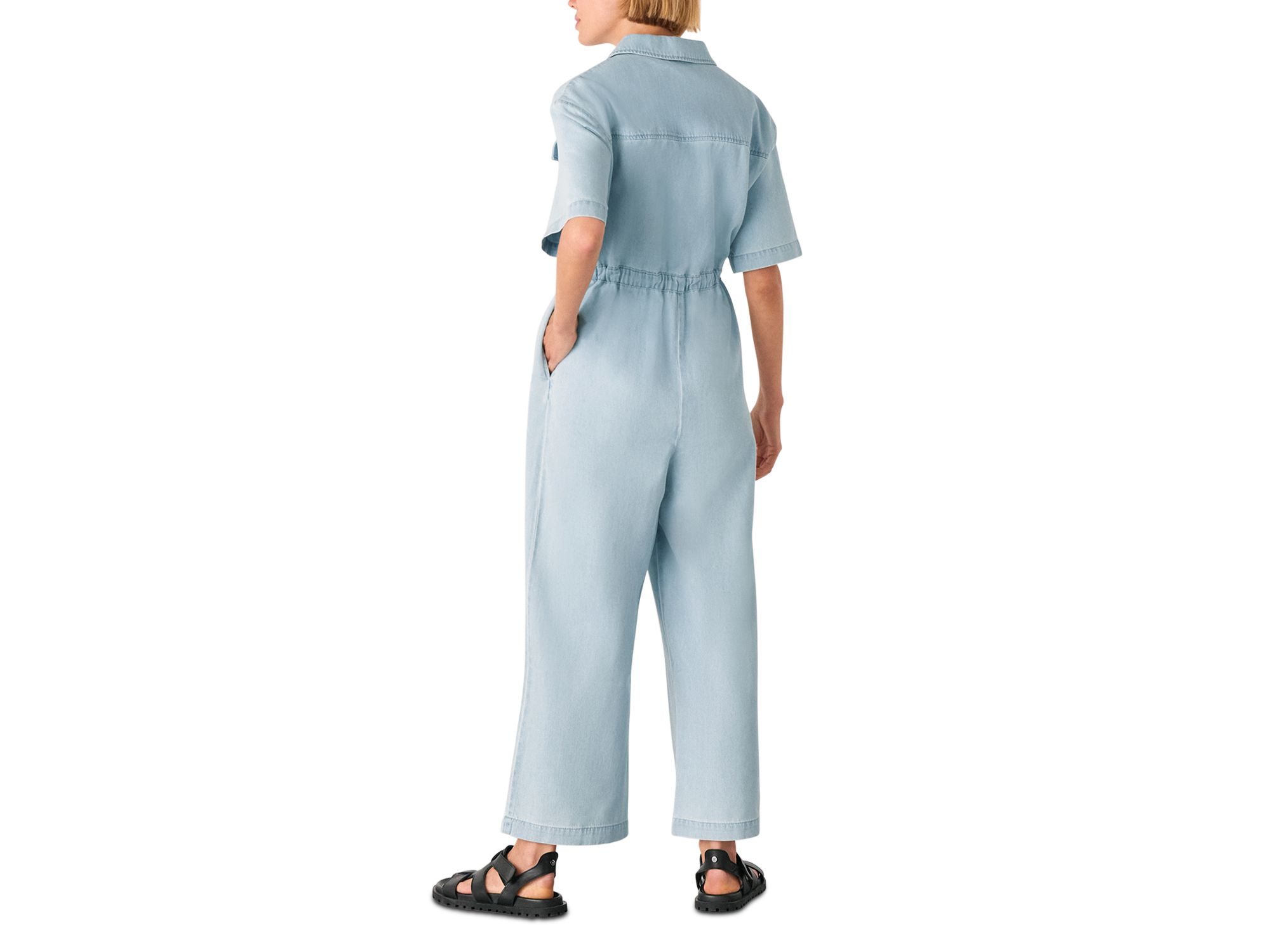 Short Sleeve Utility Jumpsuit — Image 5