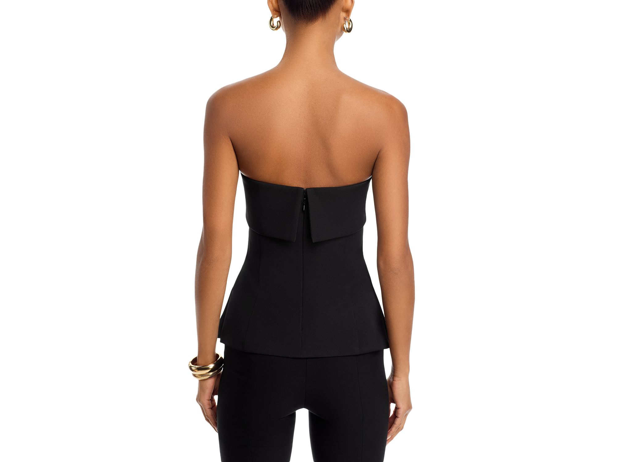 Strapless Cropped Top — Image 3