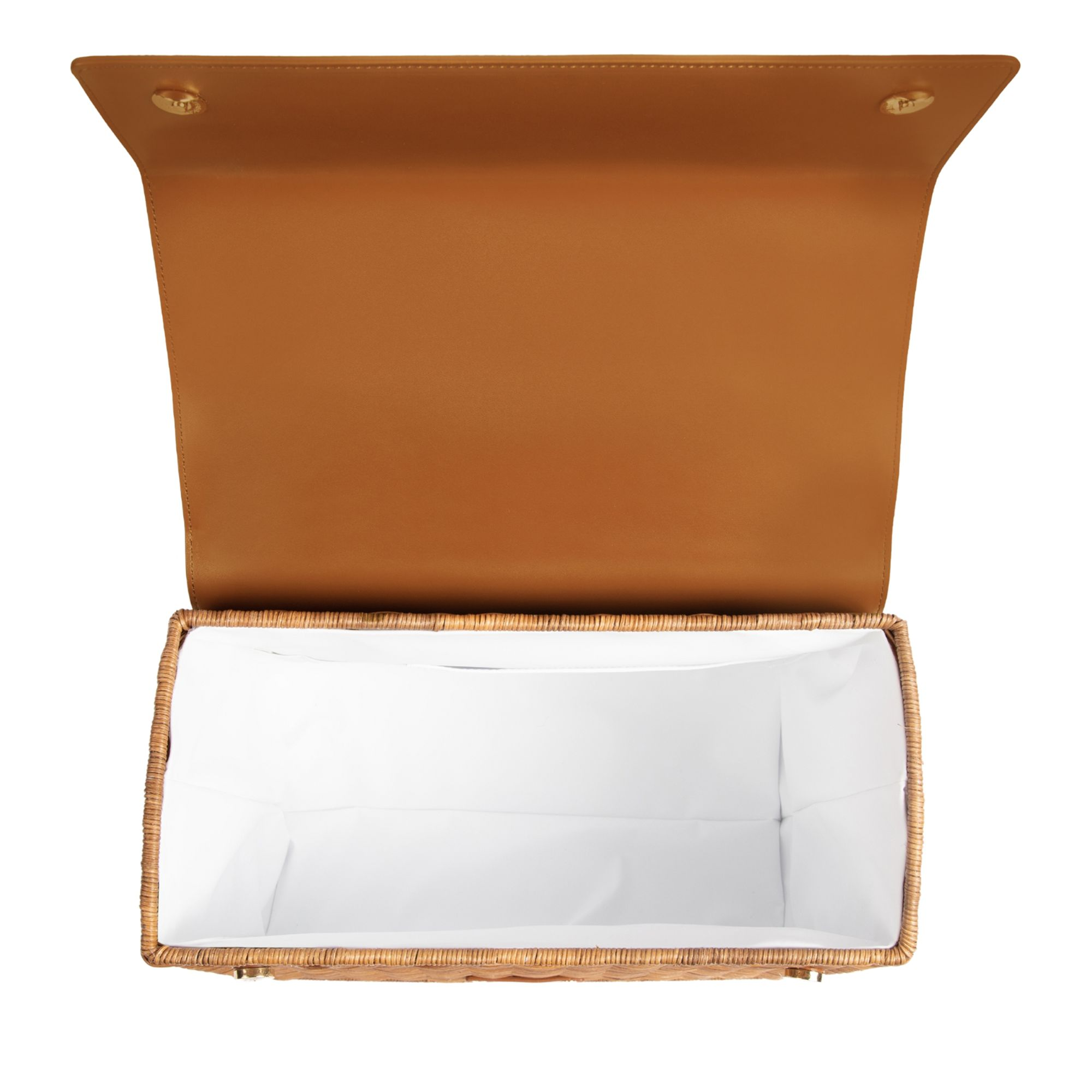 The Large Luncher Wicker Lunch Box — Image 5