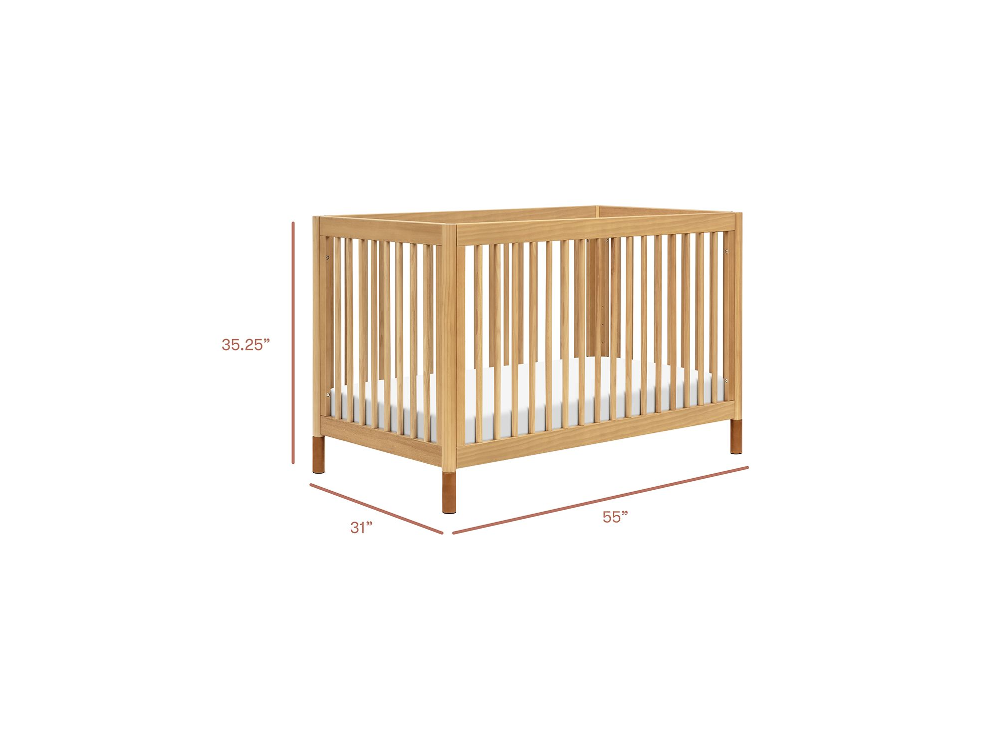 Gelato 4-in-1 Convertible Crib & Toddler Bed Conversion Kit — Image 11
