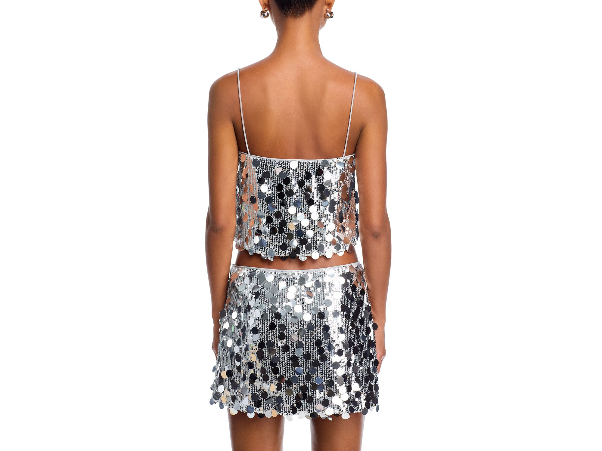 Sequined Cropped Camisole — Image 3