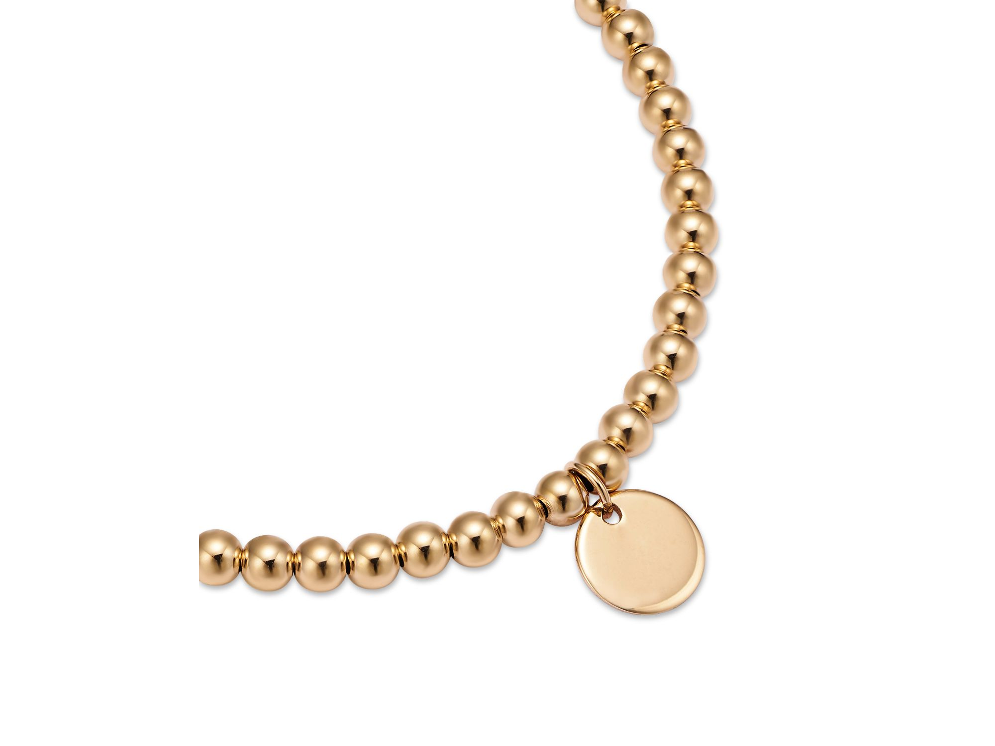 Beaded Bracelet in 14K Yellow Gold — Image 3