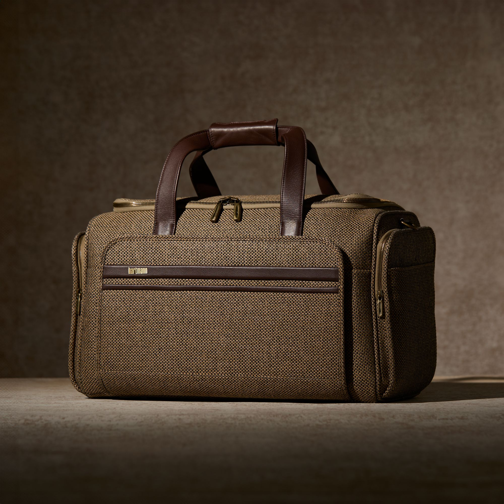 Tweed Travel Duffel Bag — Image 7