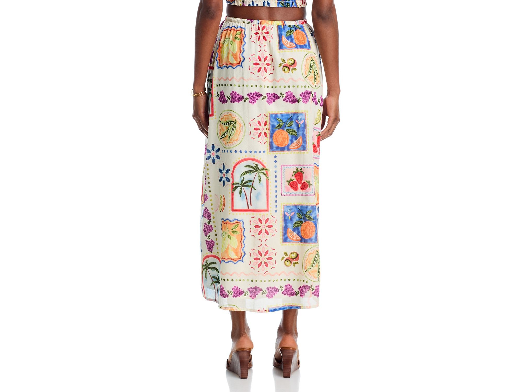 Postcard Midi Skirt - Exclusive — Image 3