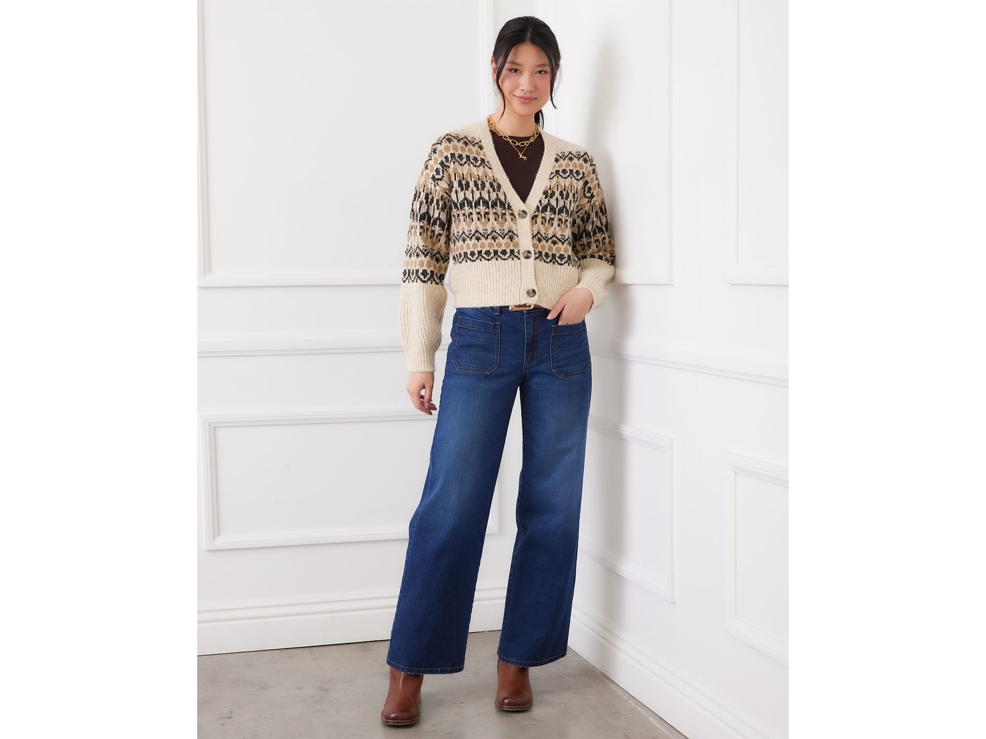 Jacquard Cardigan — Image 6