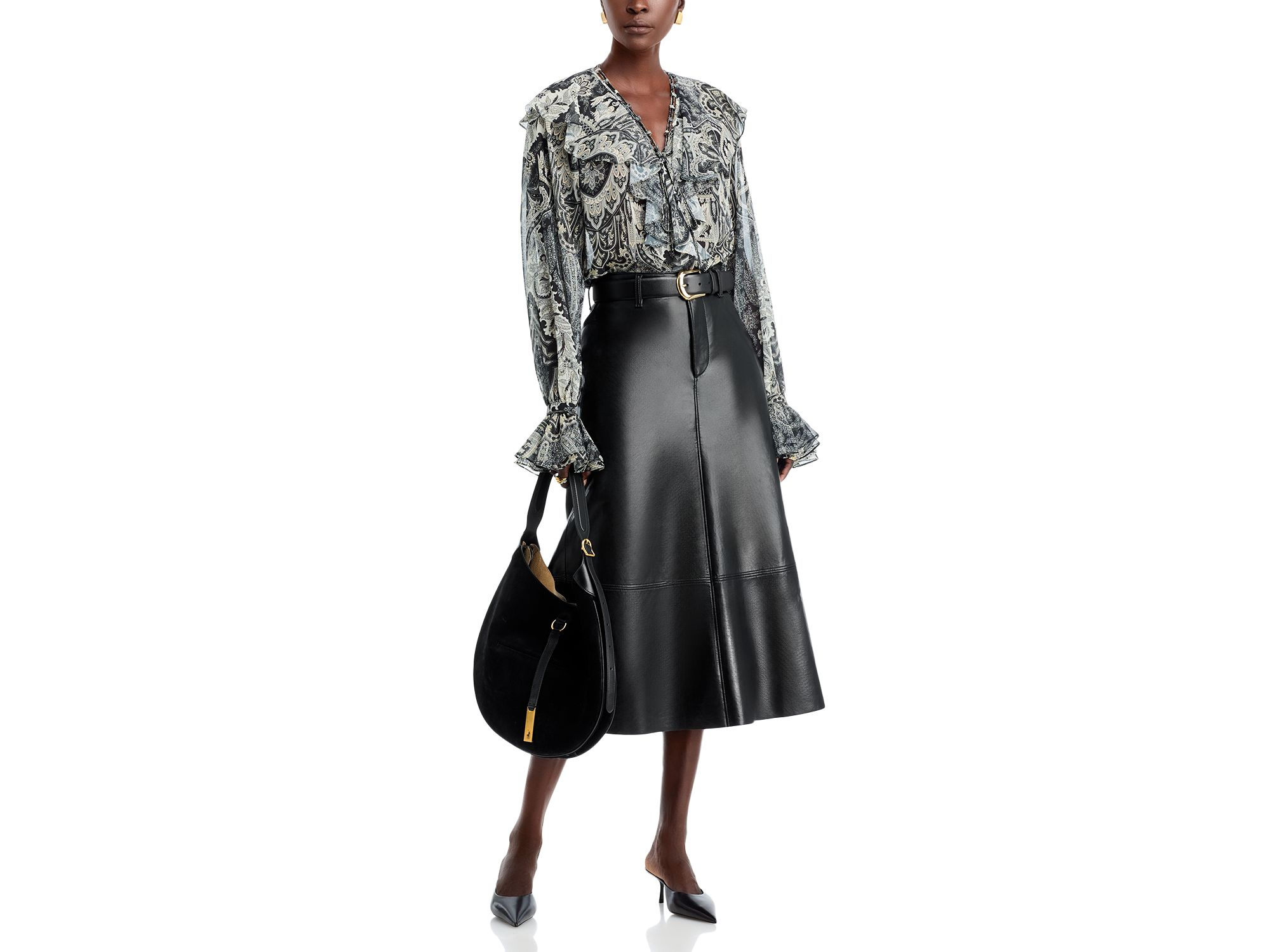 Lock Tie Neck Top — Image 4