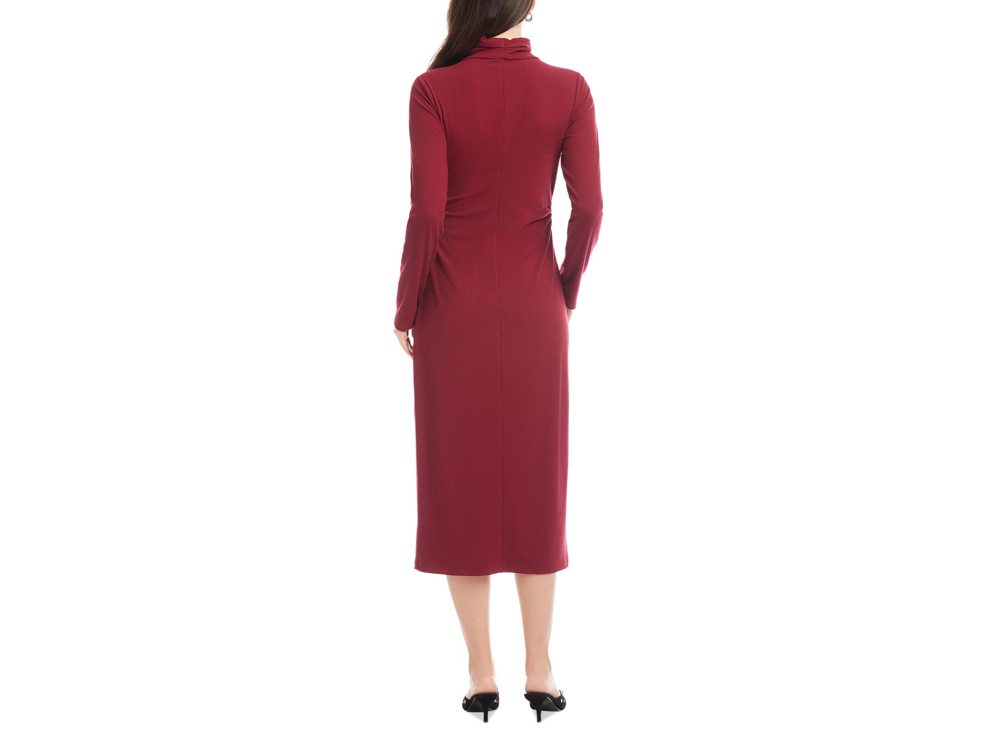 Tasha Turtleneck Midi Dress — Image 7
