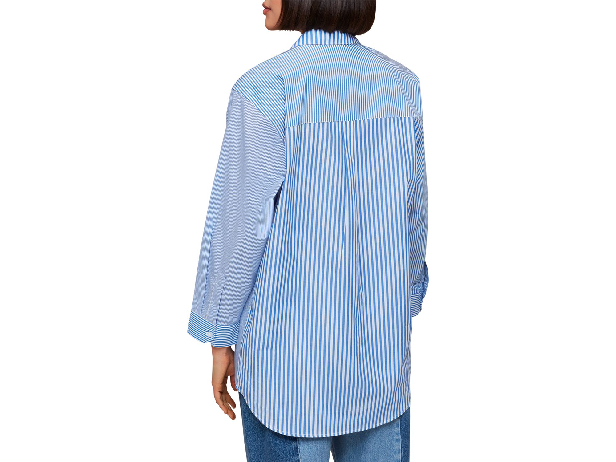 Millie Striped Oversized Shirt — Image 3