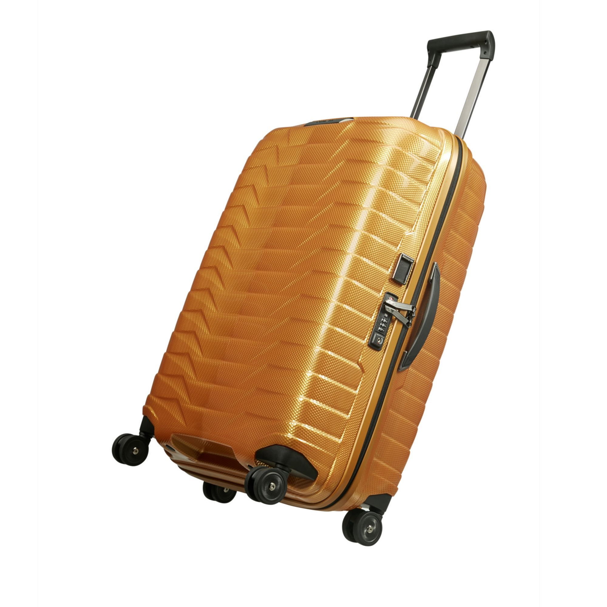 Proxis Medium Spinner Checked Suitcase — Image 4