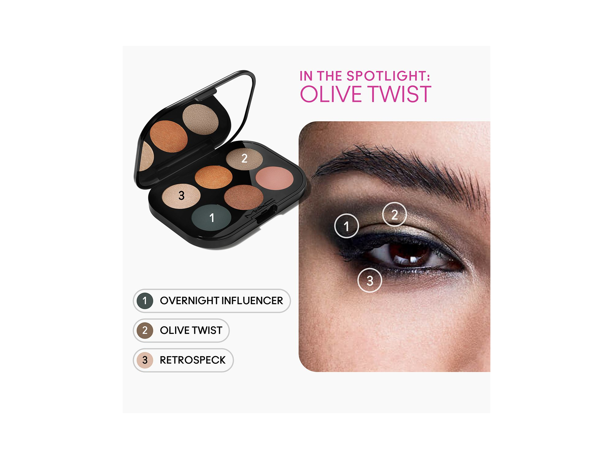 Connect in Colour Eye Shadow Palette - 6 Pan — Image 8