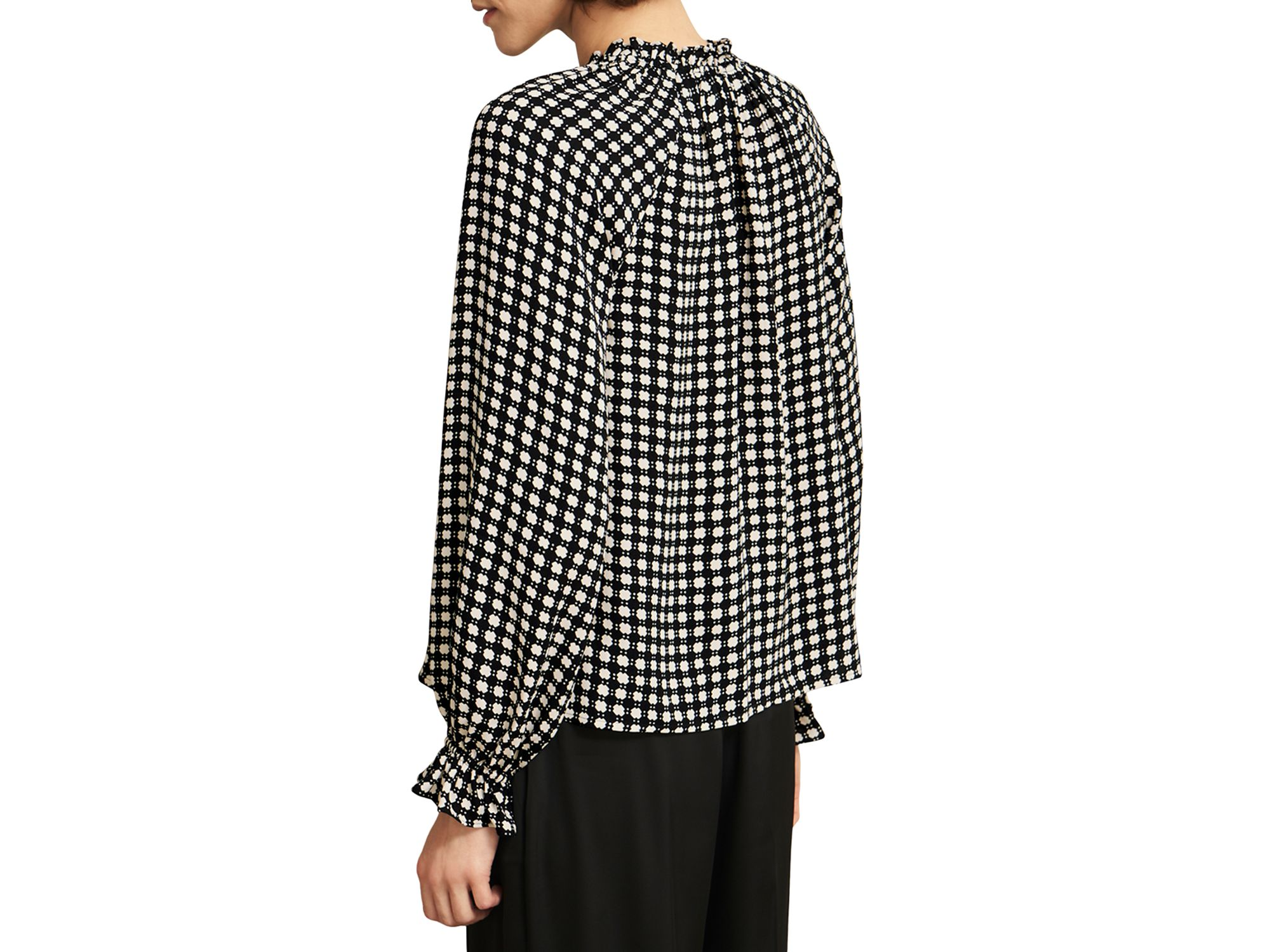 Hewlett Ruffled Cuff Blouse — Image 4