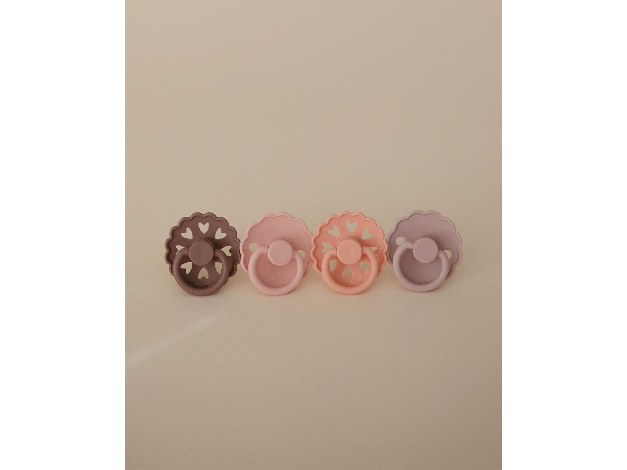 FRIGG 4-Pack Sunset Bliss Rubber Pacifiers — Image 3