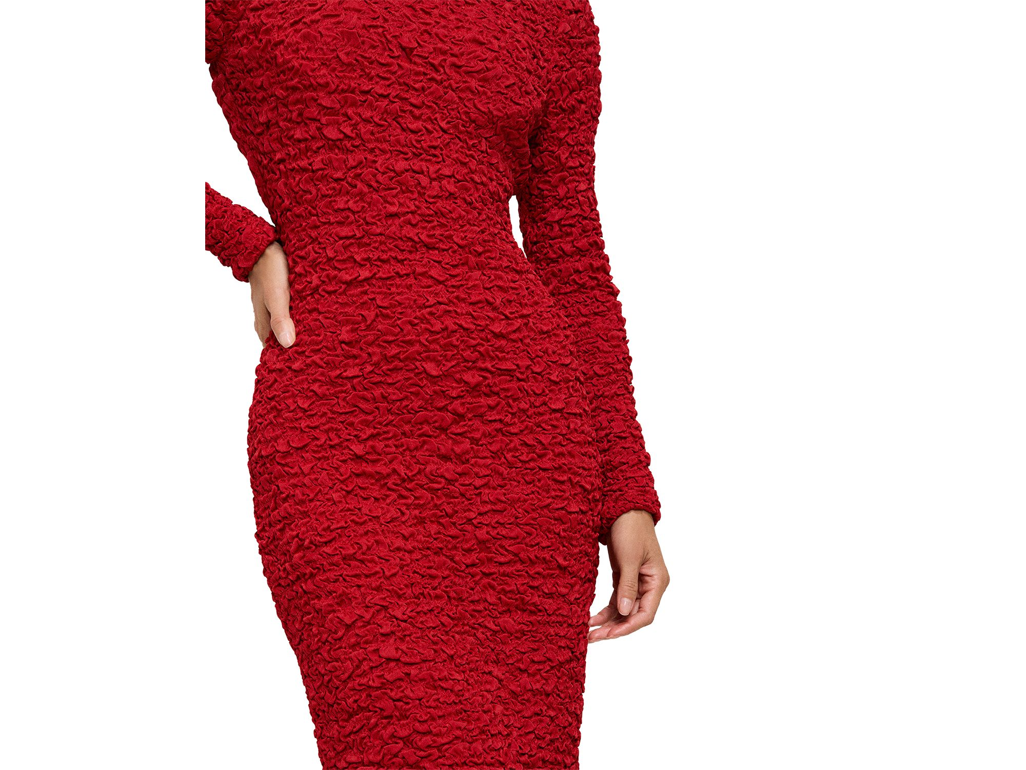 Eliza Textured Dress — Image 3