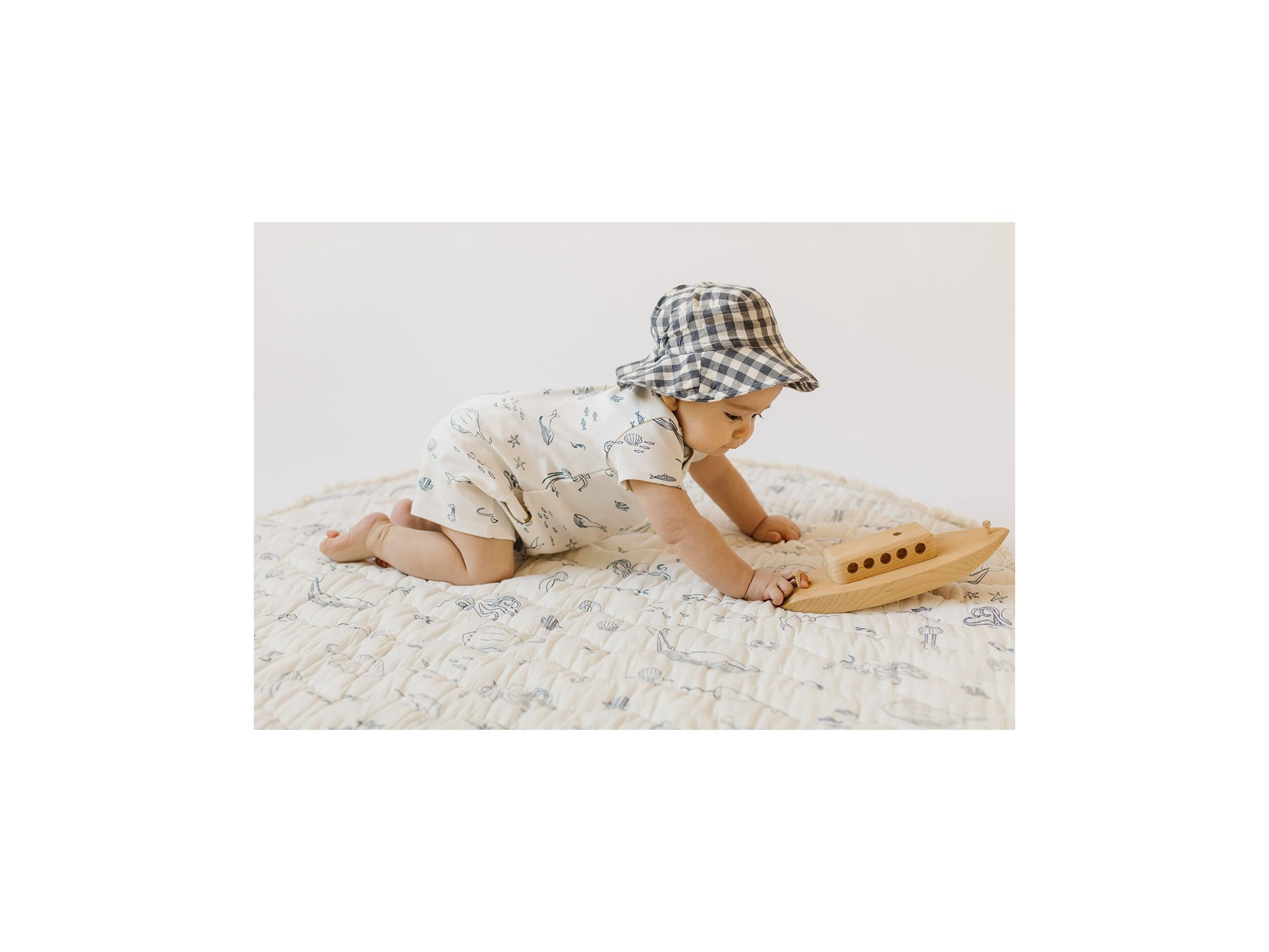 Unisex Short Sleeve Romper - Baby — Image 3