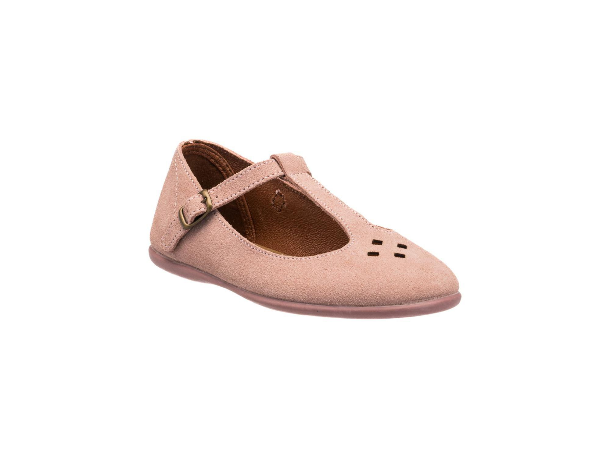 Unisex Suede TBar Mary Jane - Image 1