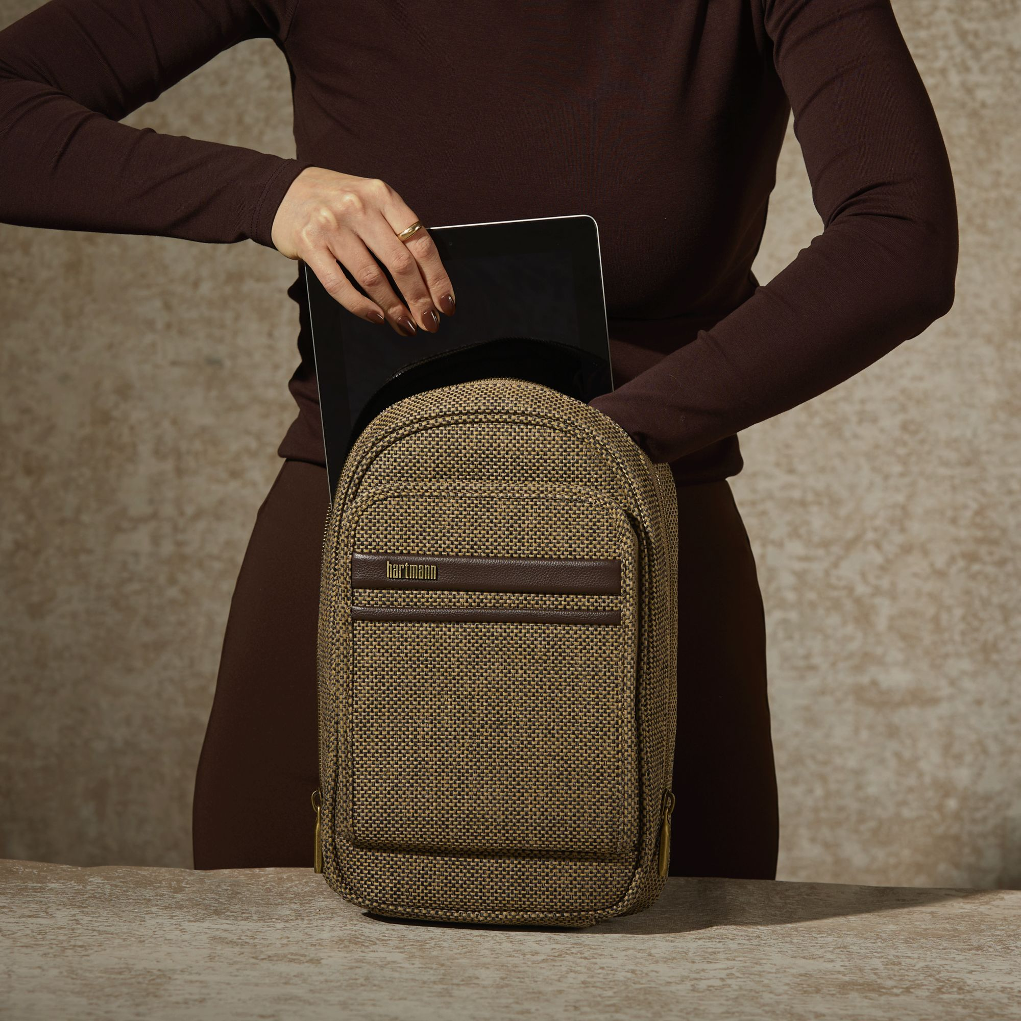 Tweed Sling Bag — Image 5