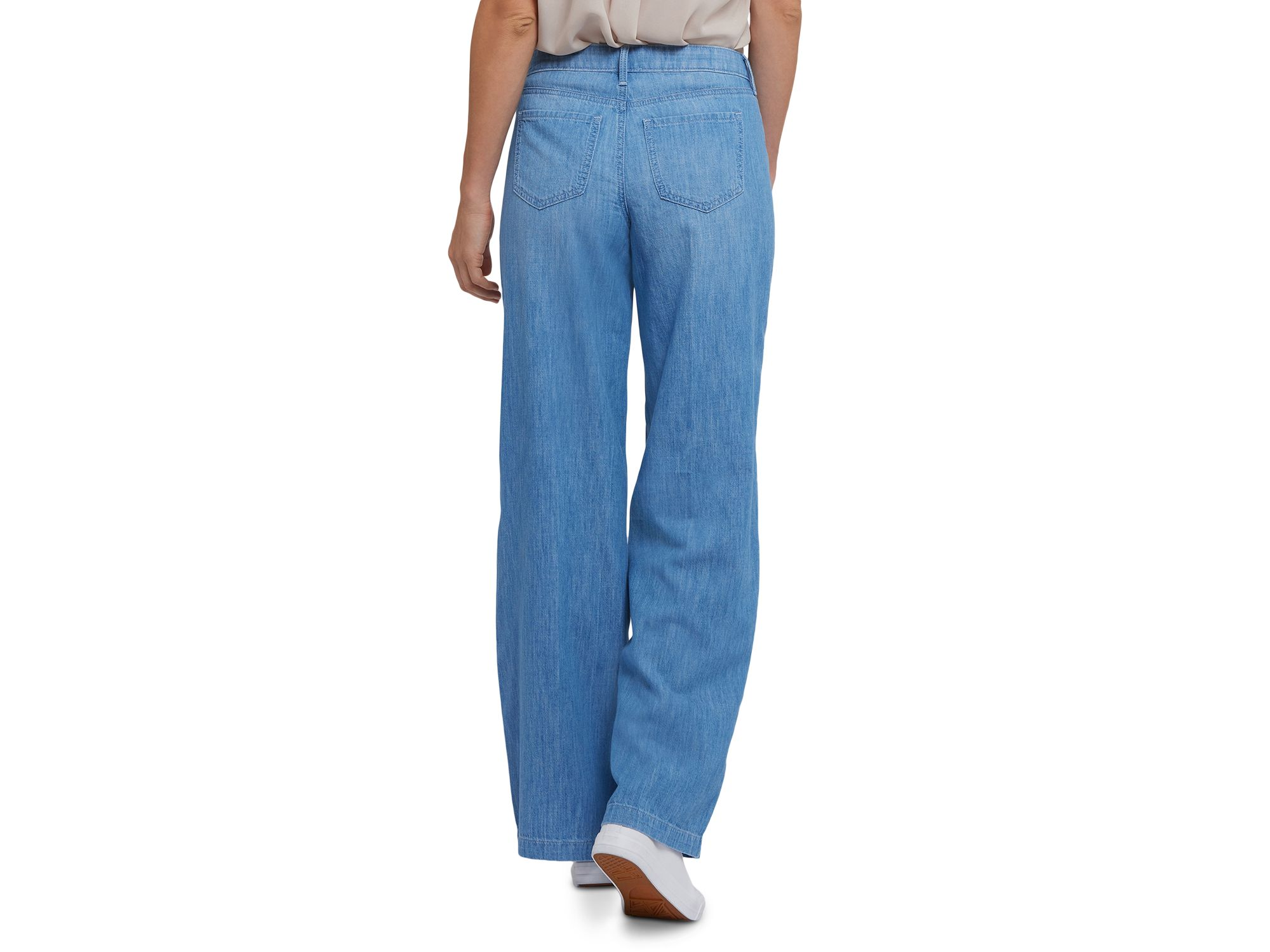 Teresa High Rise Wide Leg Jeans in Rivierasky — Image 3