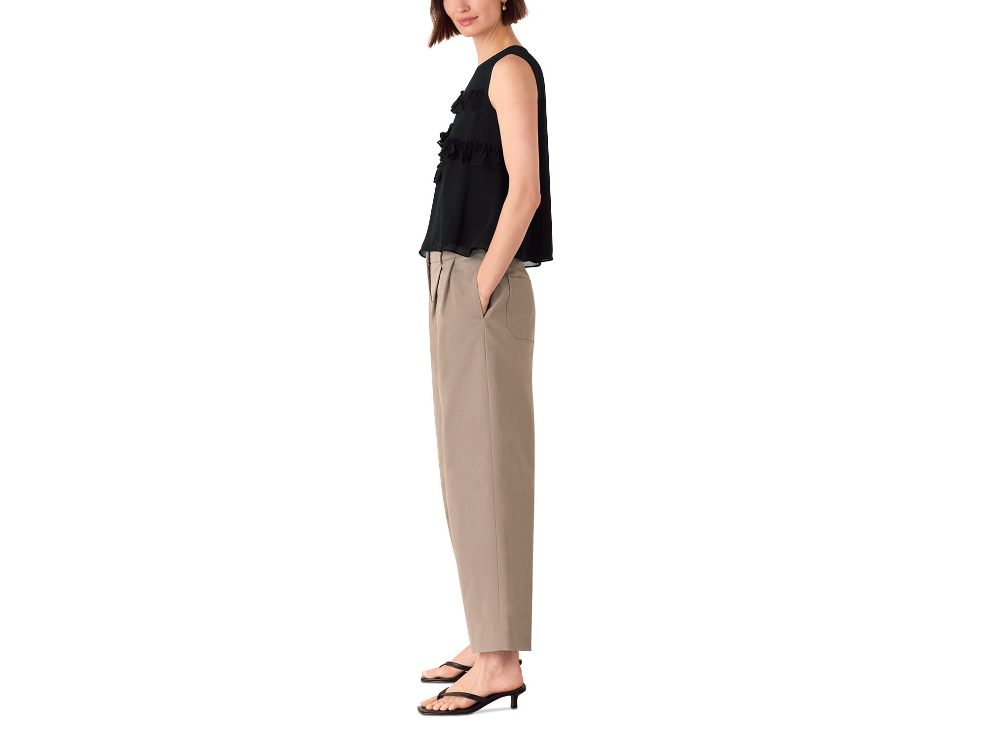Frill Sleeveless Top — Image 3
