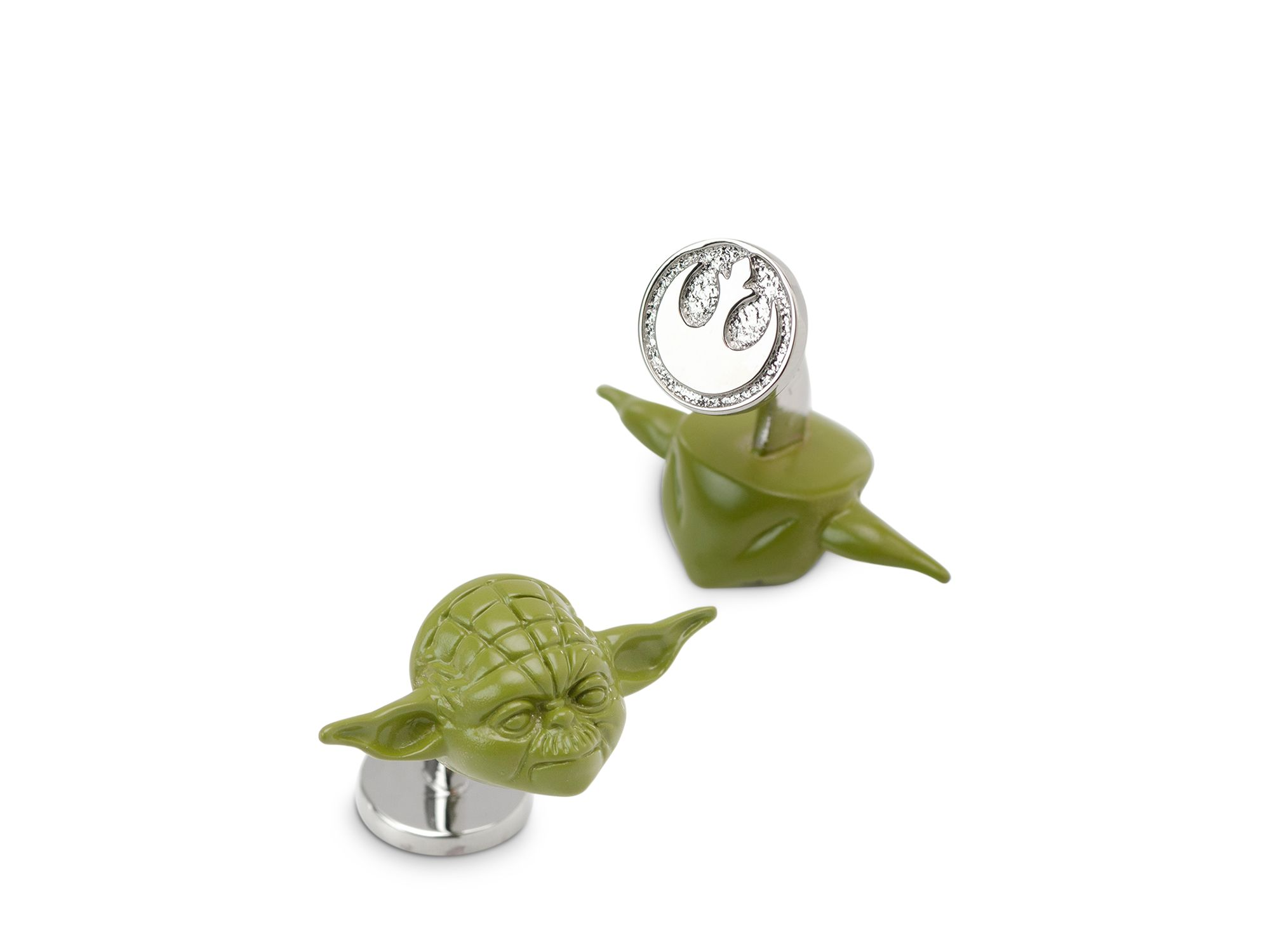 3D Yoda Cufflinks — Image 4