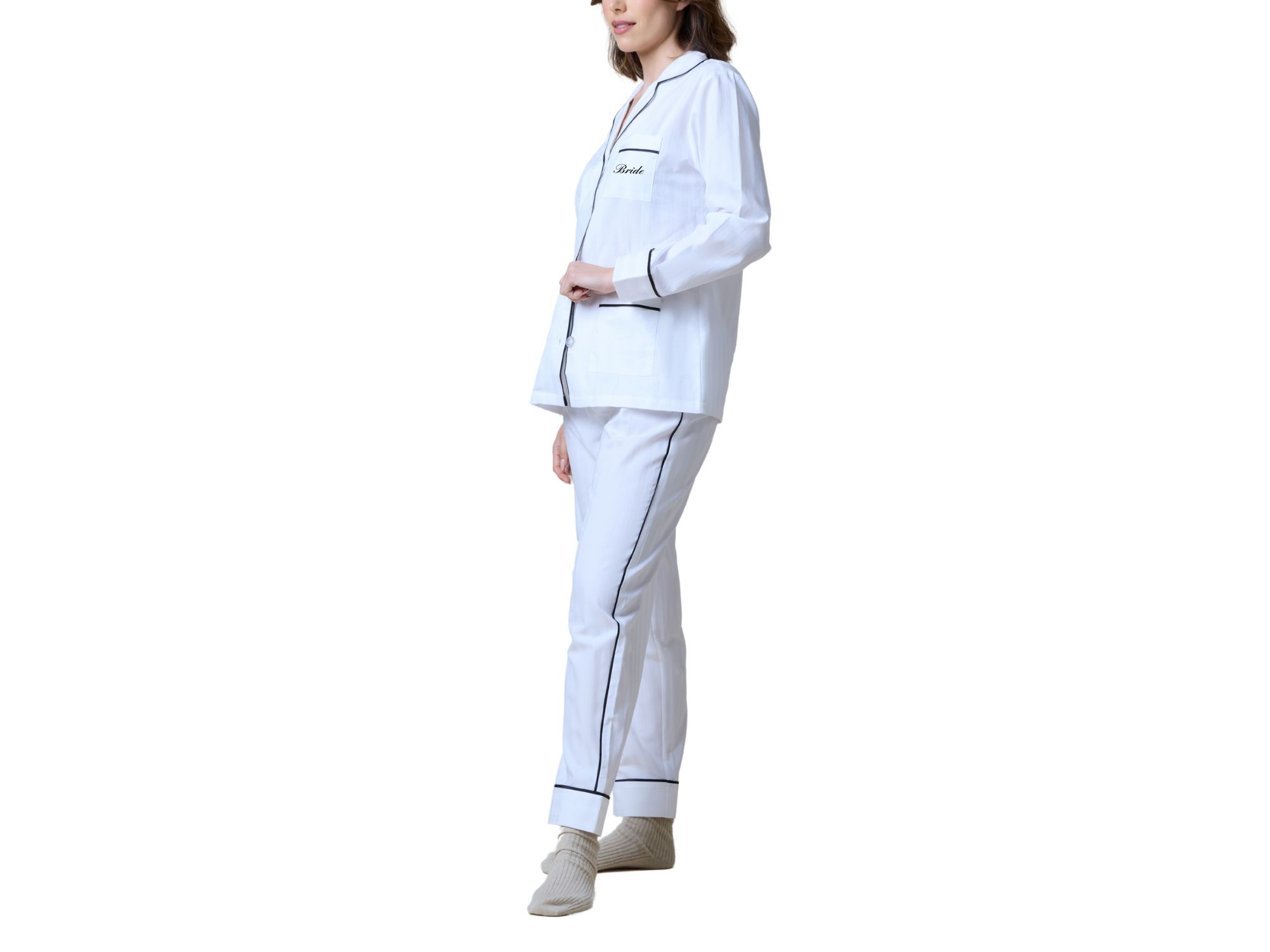 Bride Premium Cotton Pajama Set — Image 4