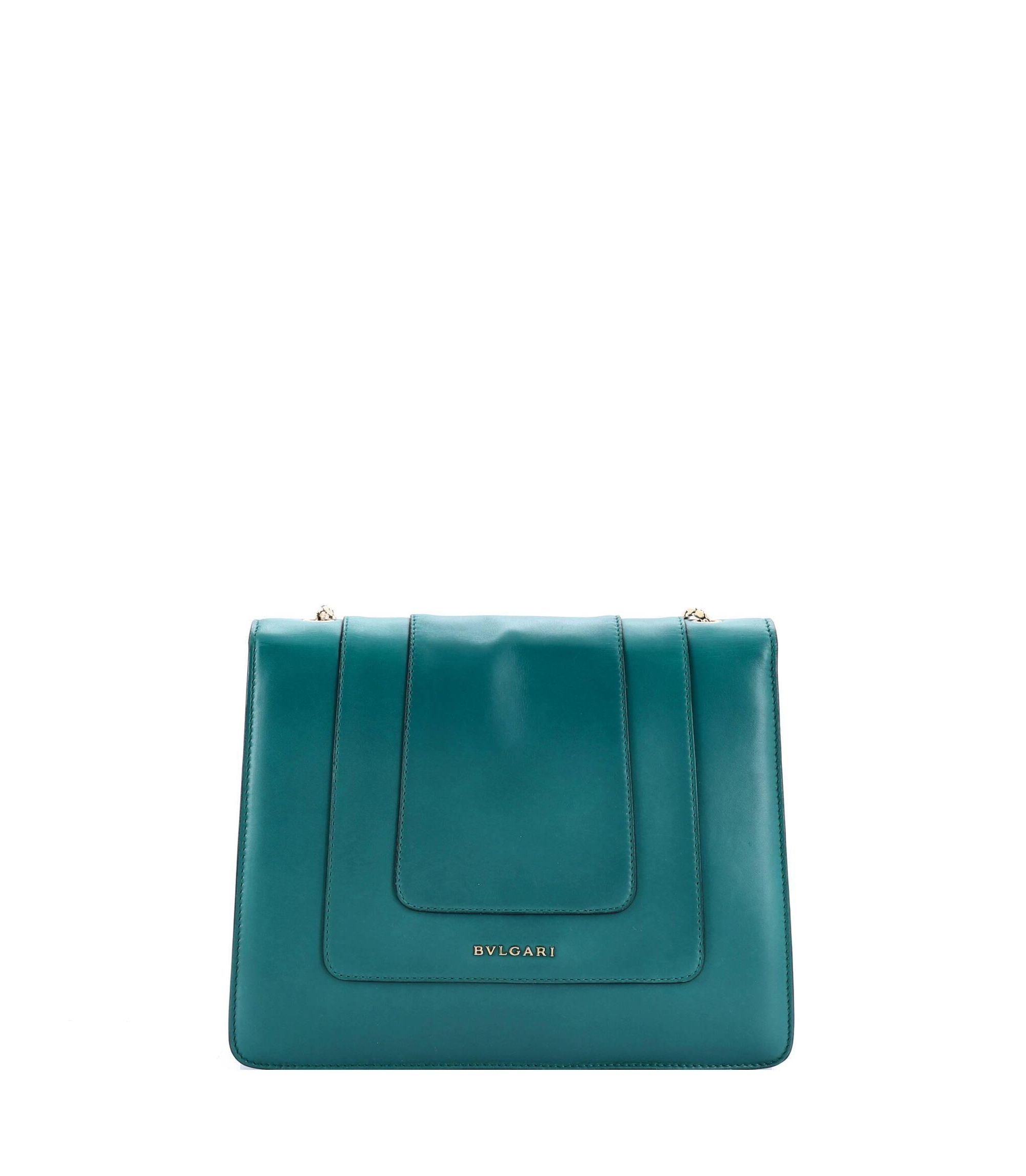 Medium Serpenti Forever Square Shoulder Bag Leather — Image 3
