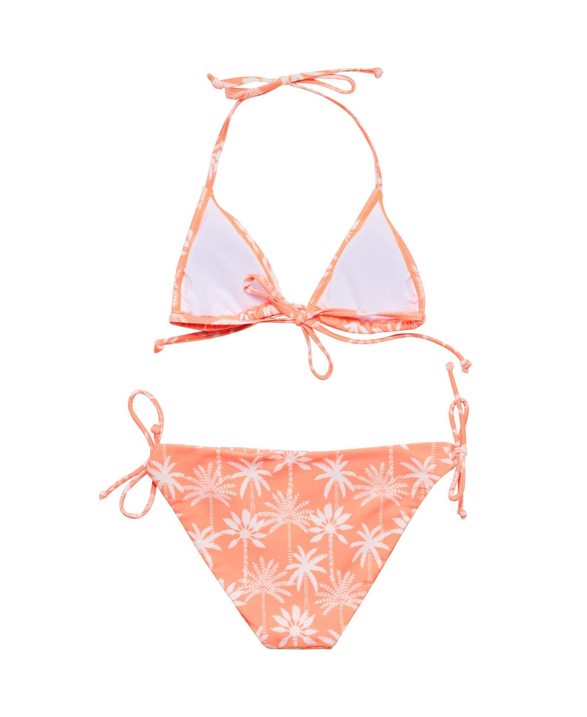 Girls' Cali Palms Recycled Triangle Bikini - Big Kid — Image 5