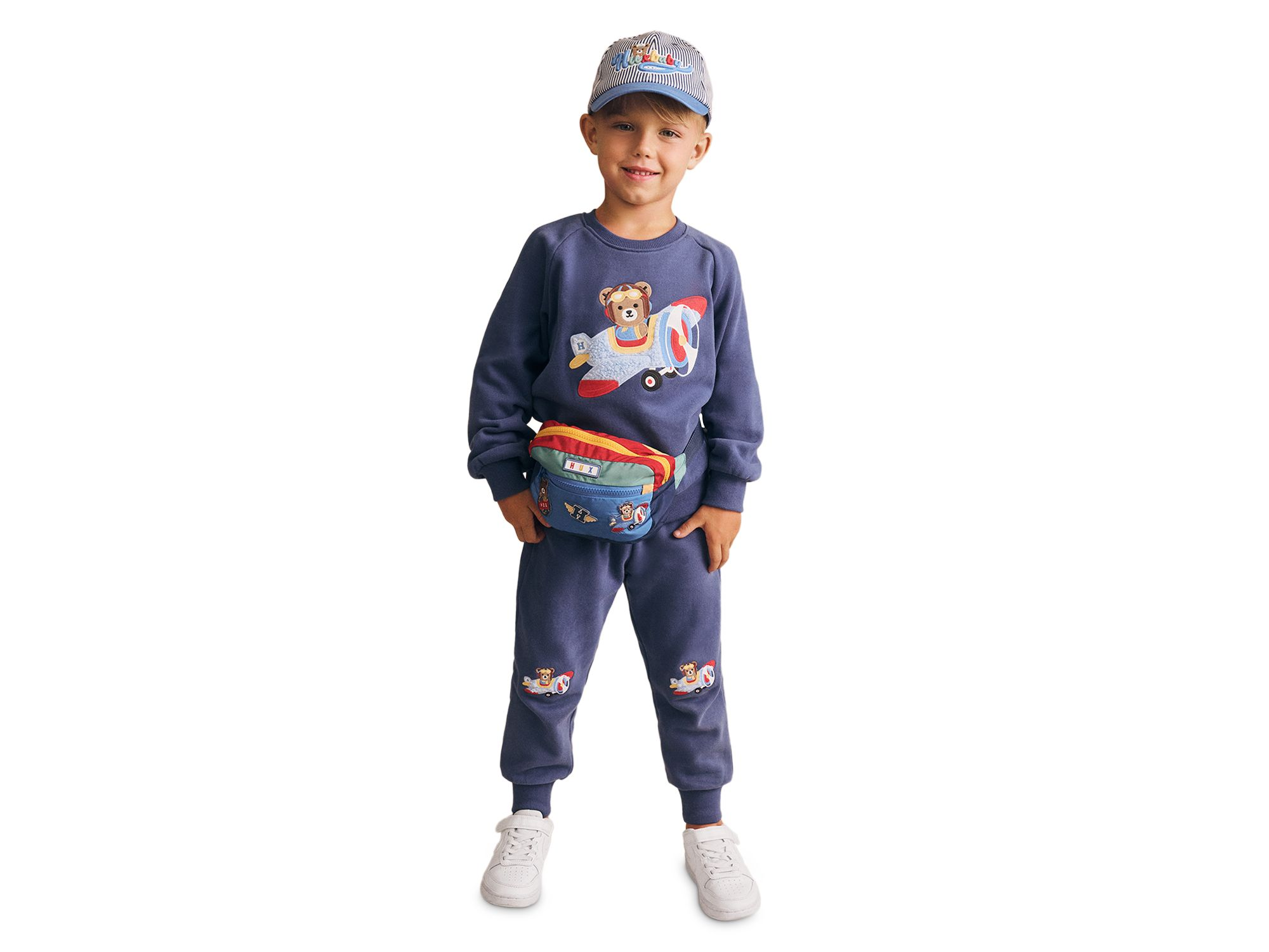 Boys' Aviator Huxbear Sweatshirt - Baby, Little Kid — Image 5