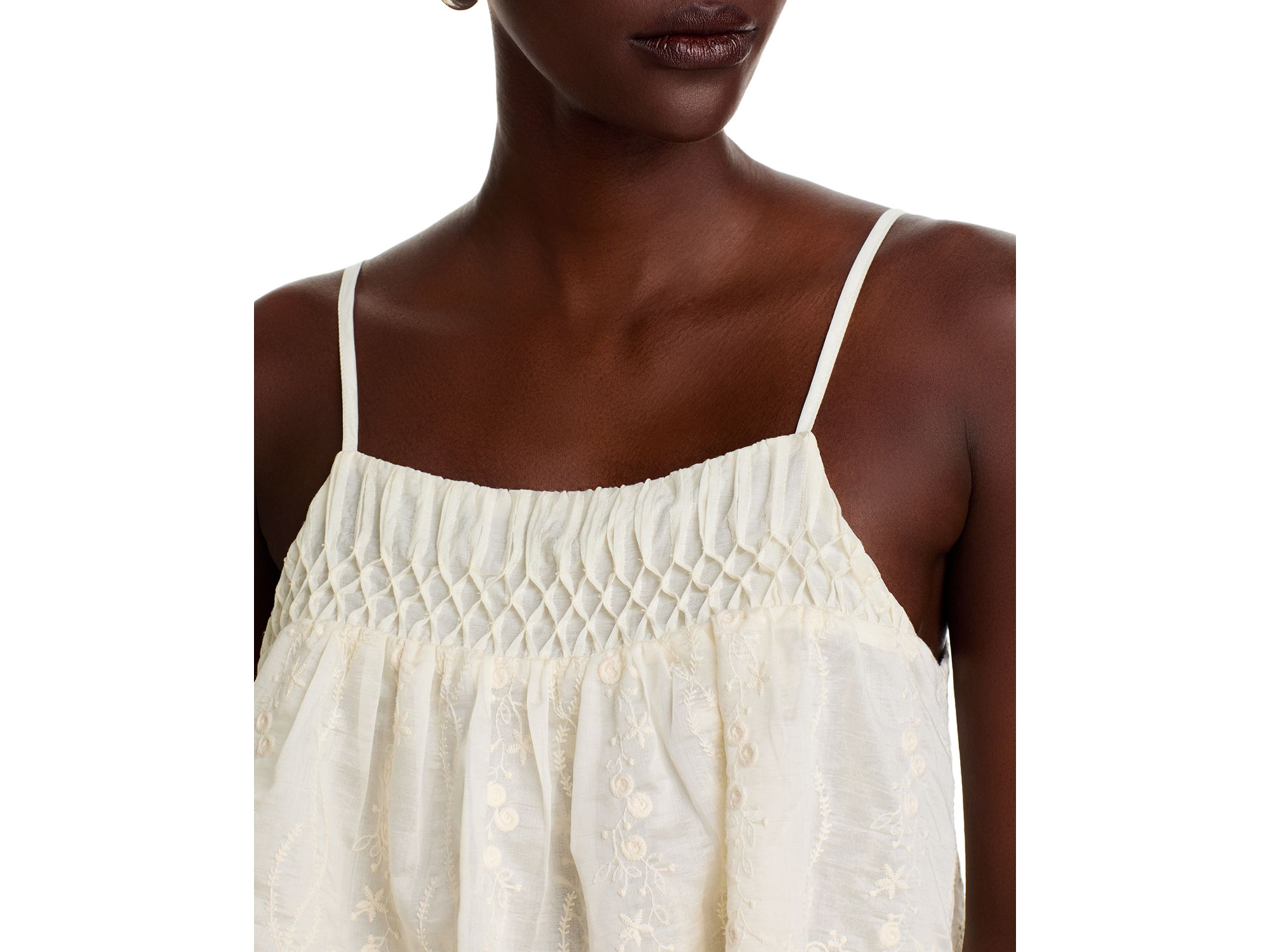 Tiered Pintucked Top - Exclusive — Image 4