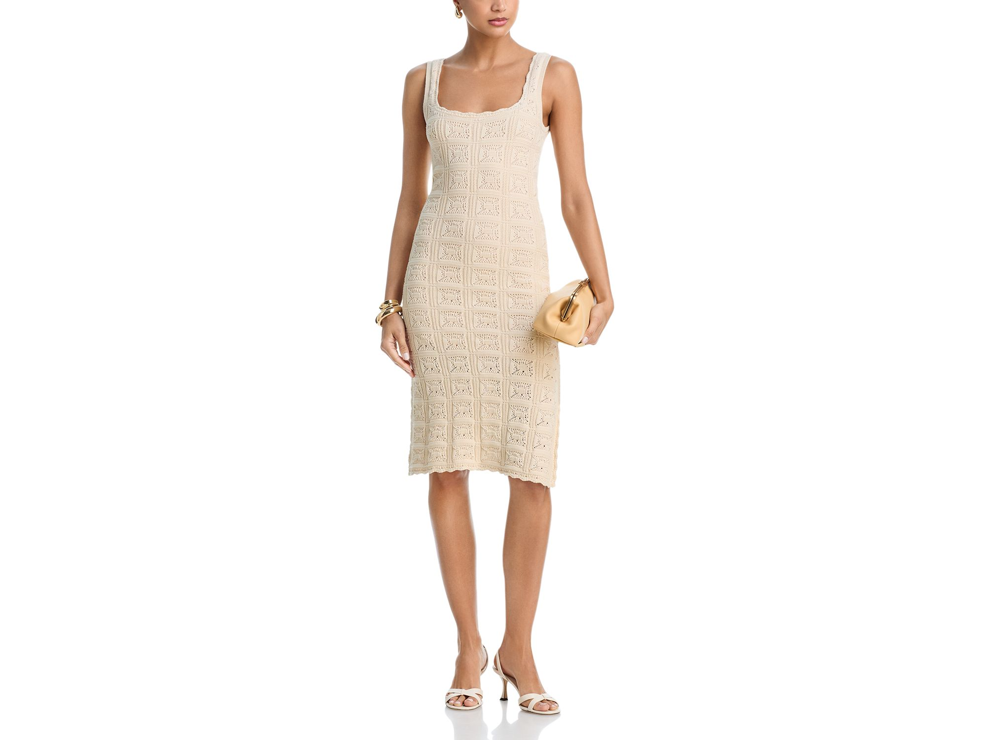 Nellis Crocheted Midi Dress — Image 3