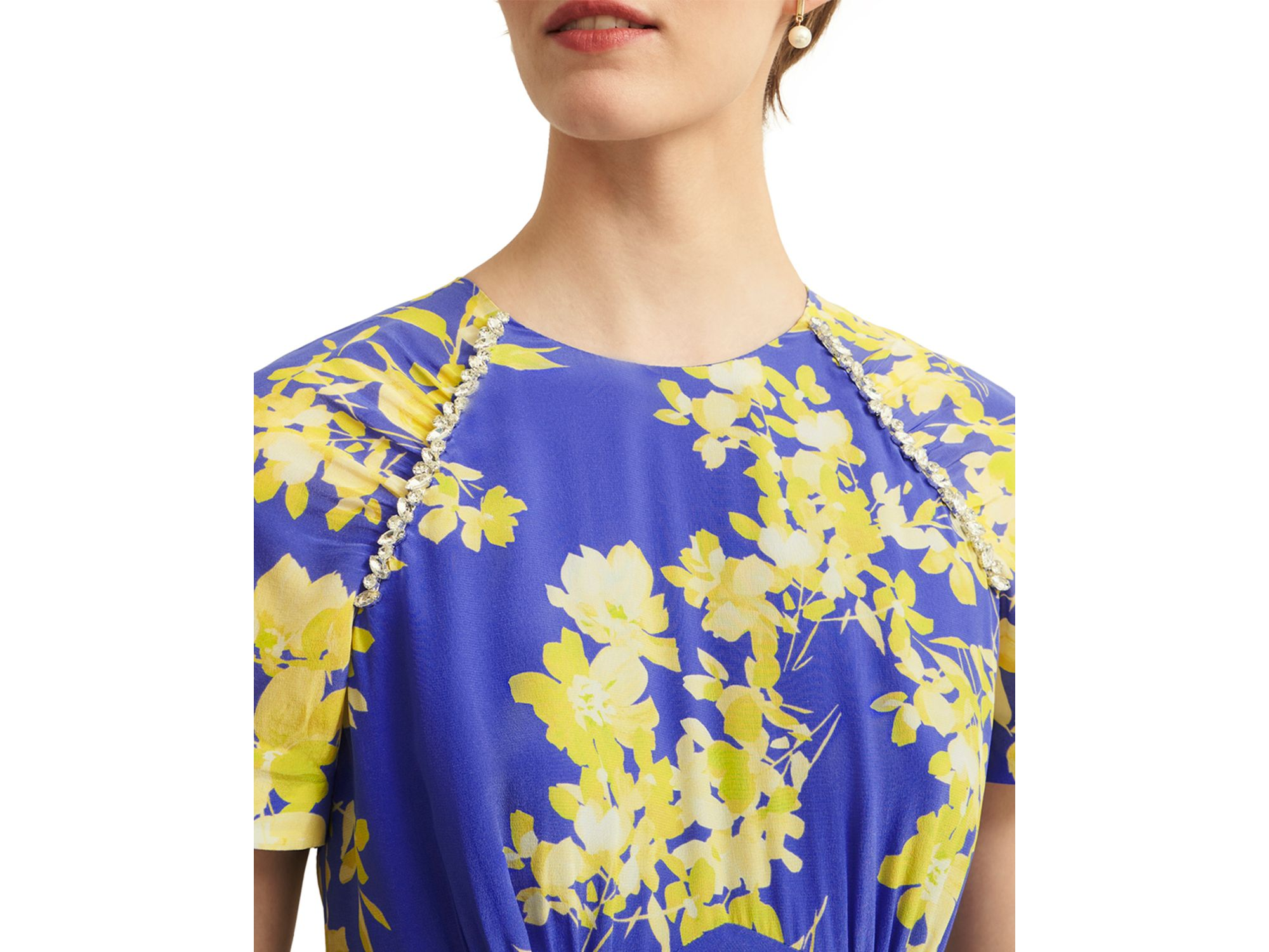 Ann Silk Dress — Image 3