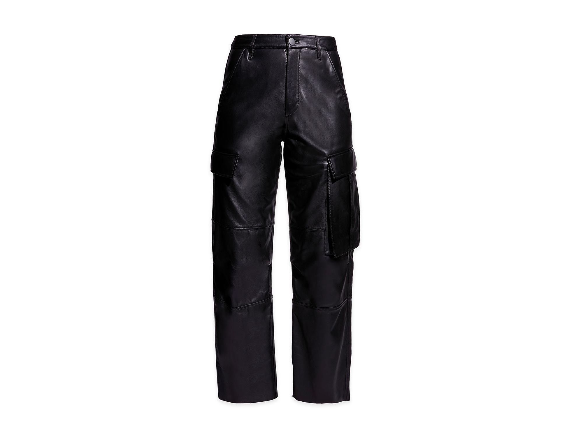Cole Upcycled Leather Cargo Pants — Image 3