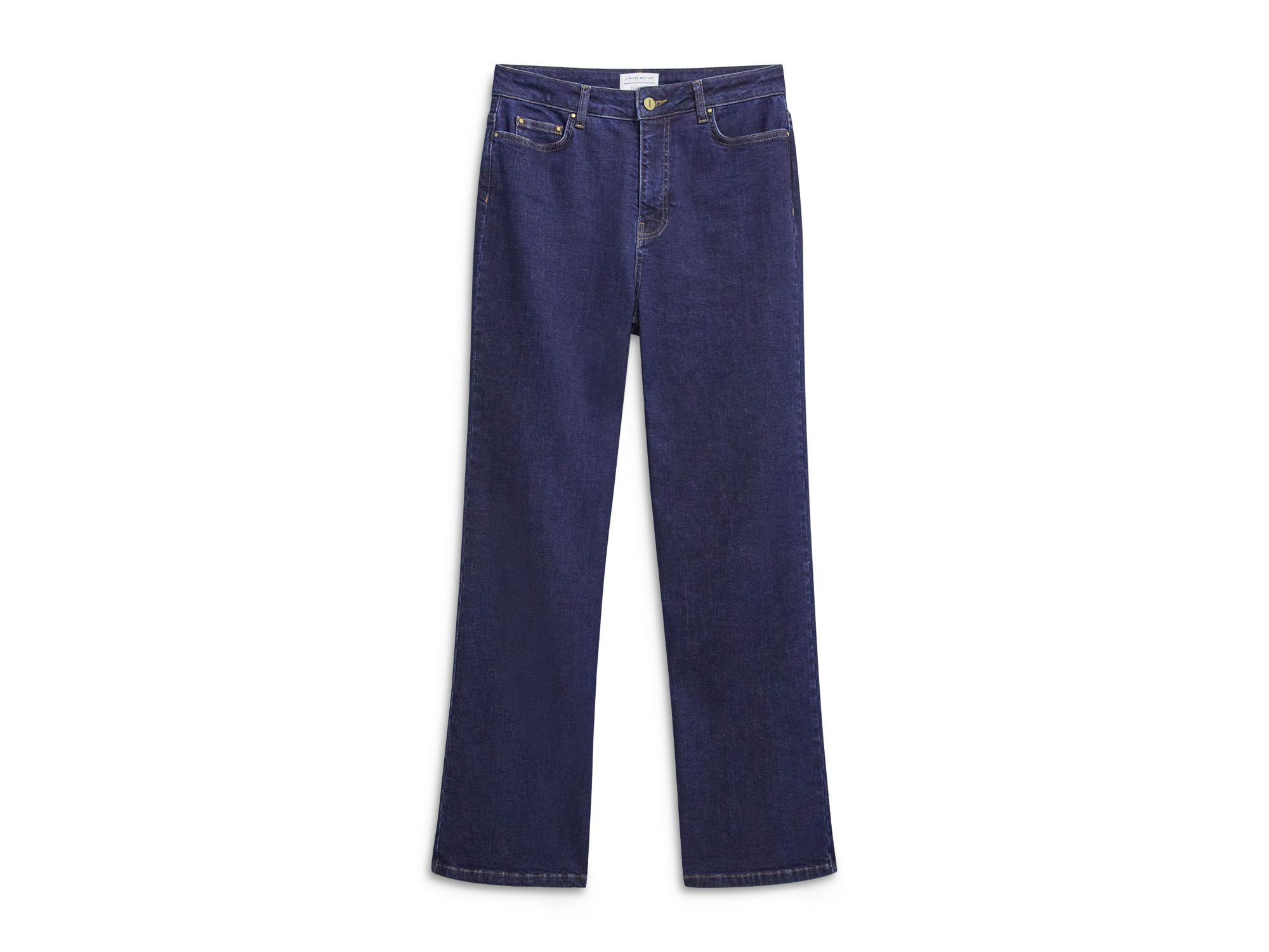 Hadden Wide Jeans in Indigo — Image 6