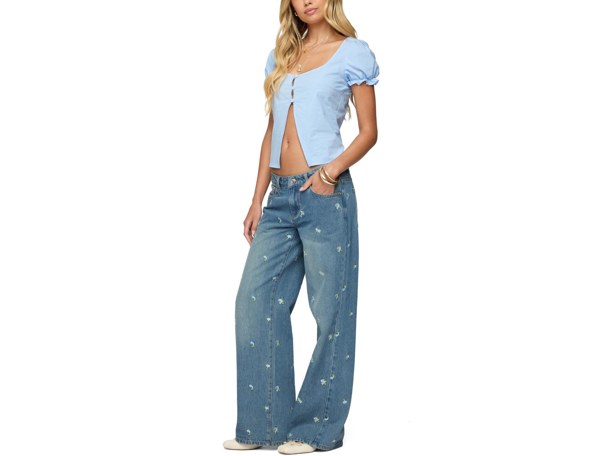 Dorothea Split Front Top — Image 3