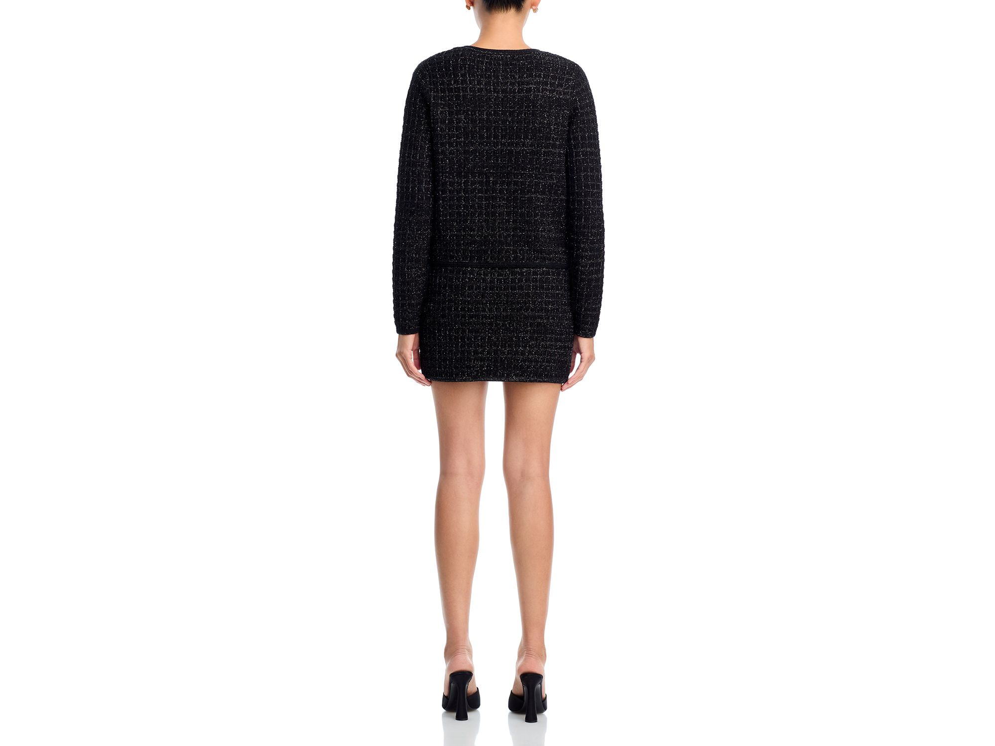 Crystal Button Cardigan Sweater & Sweater Skirt - Exclusive — Image 14