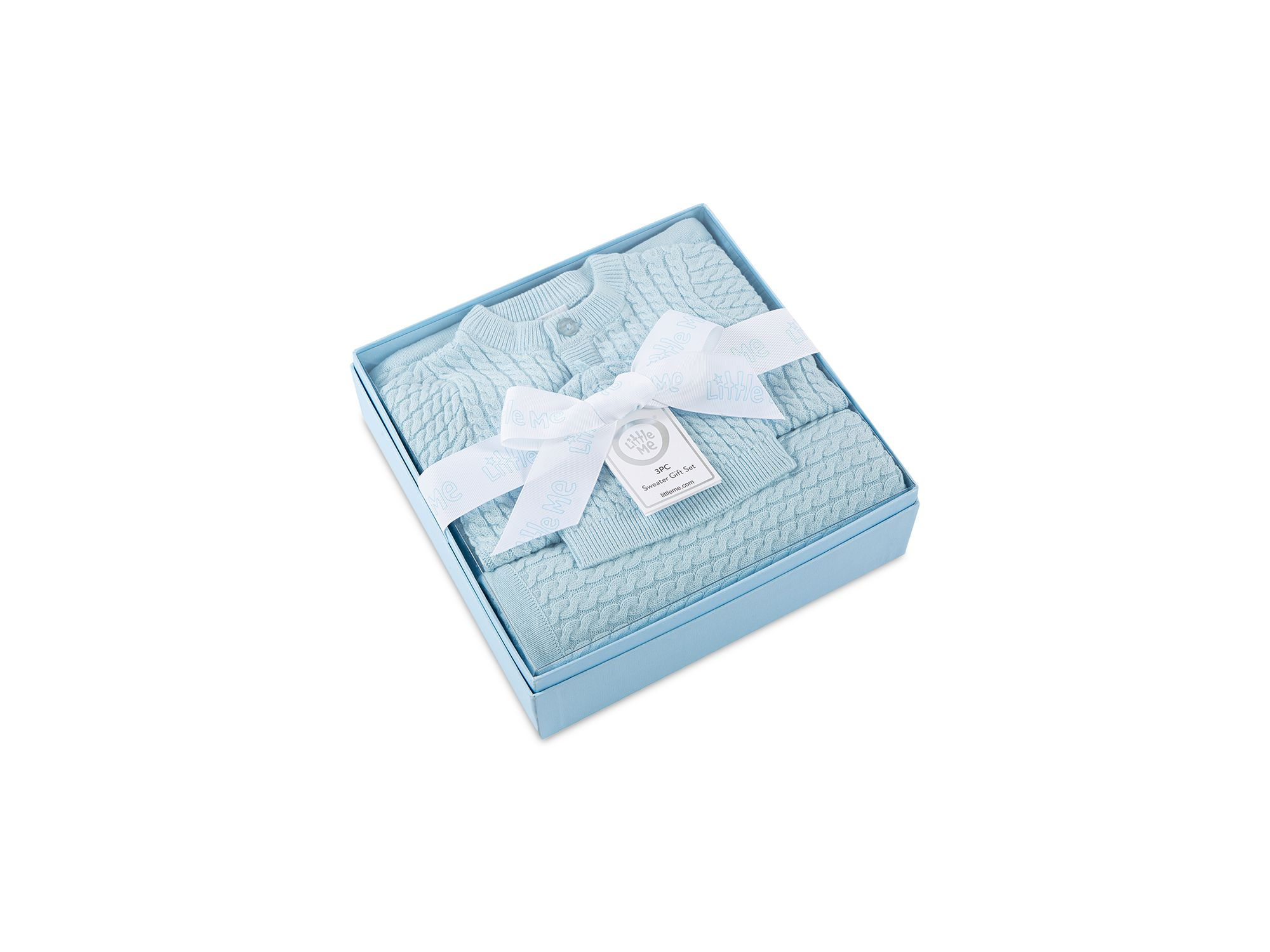 Cable Sweater, Hat & Blanket Gift Box - Baby — Image 6