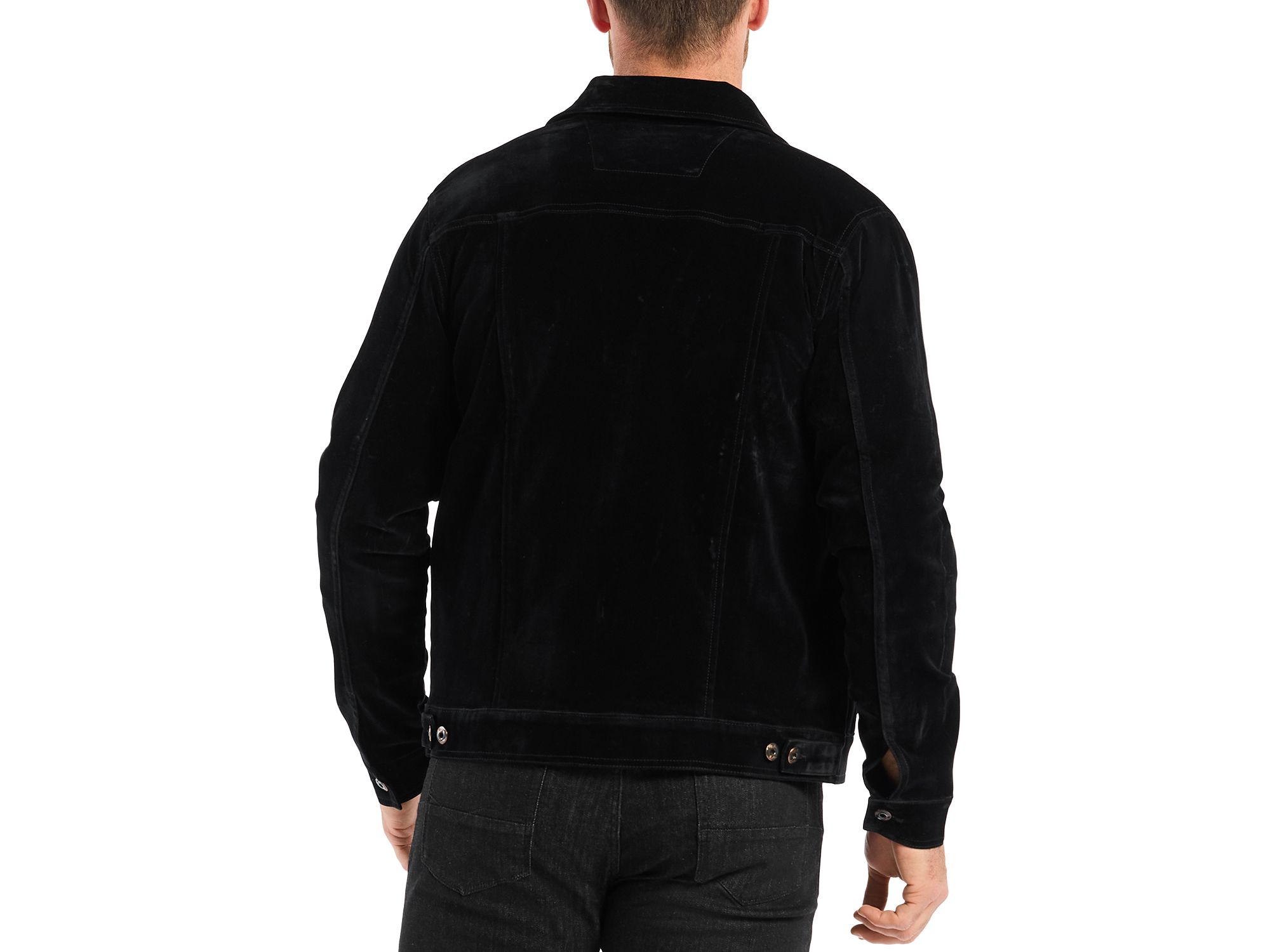 Celestial Velvet Trucker Jacket — Image 5