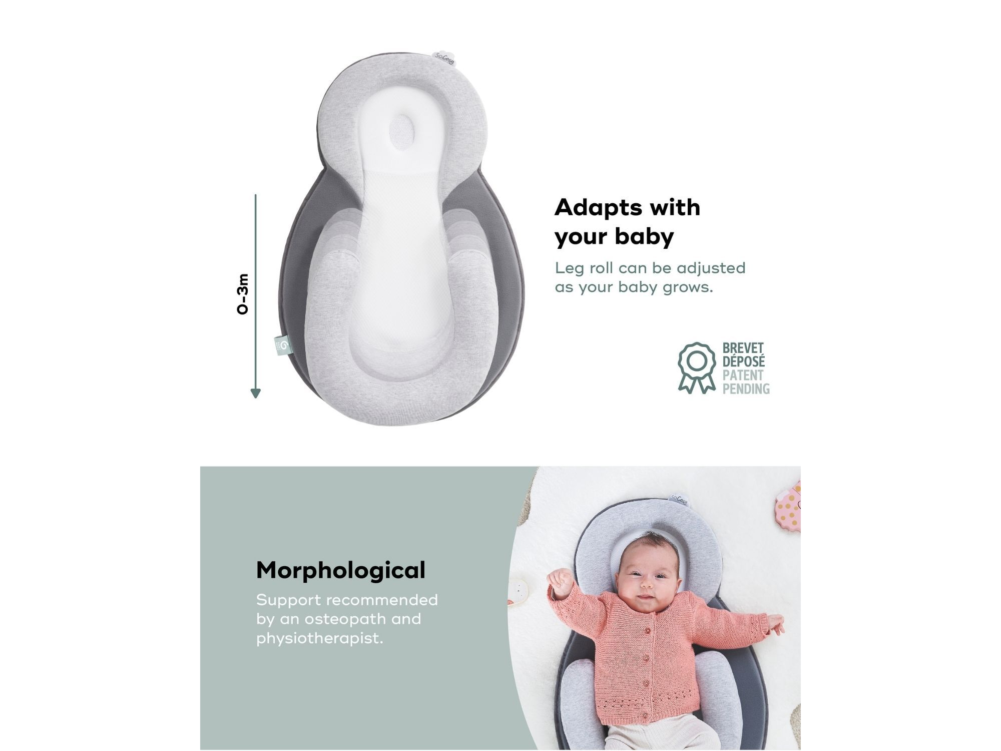 Socosy Newborn Lounger — Image 6