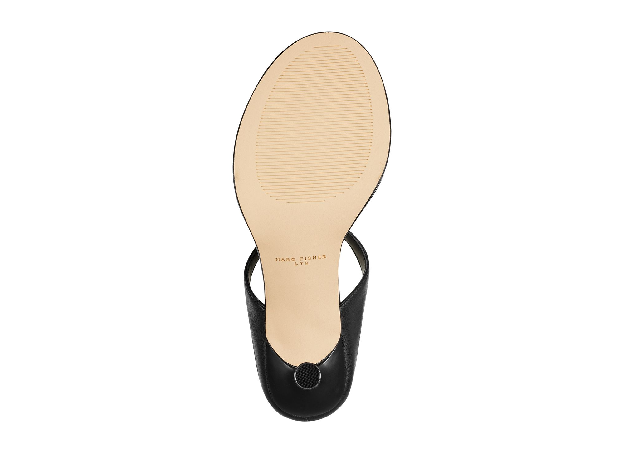 Women's Alonde Leather High Heel Slide Sandals — Image 3