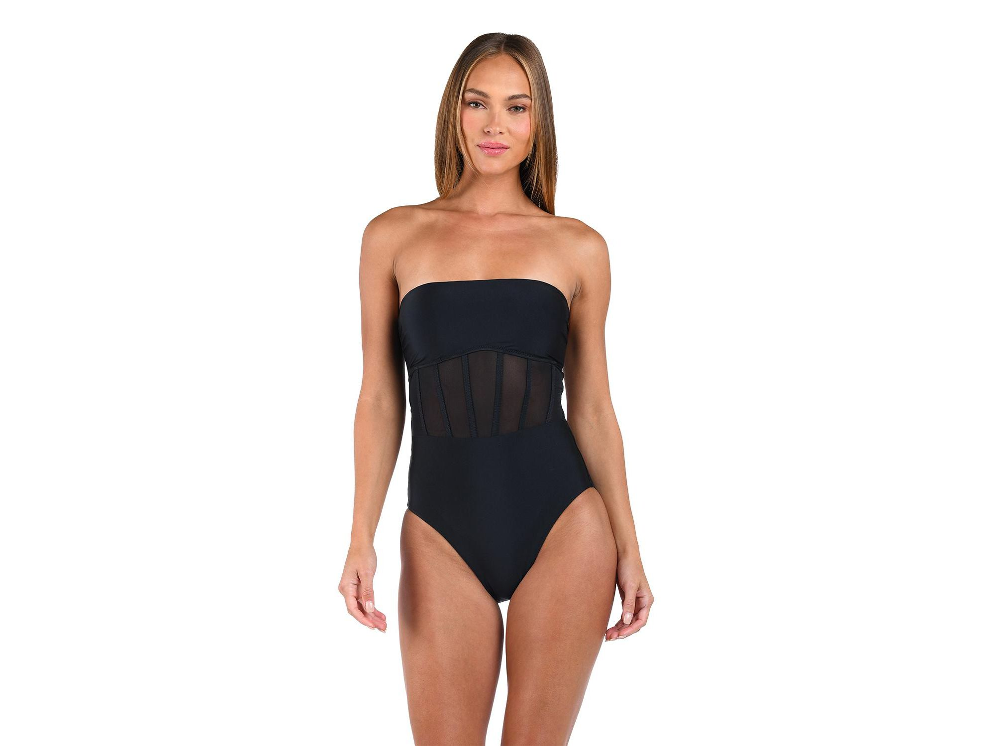 Solid Bandeau One Piece — Image 6