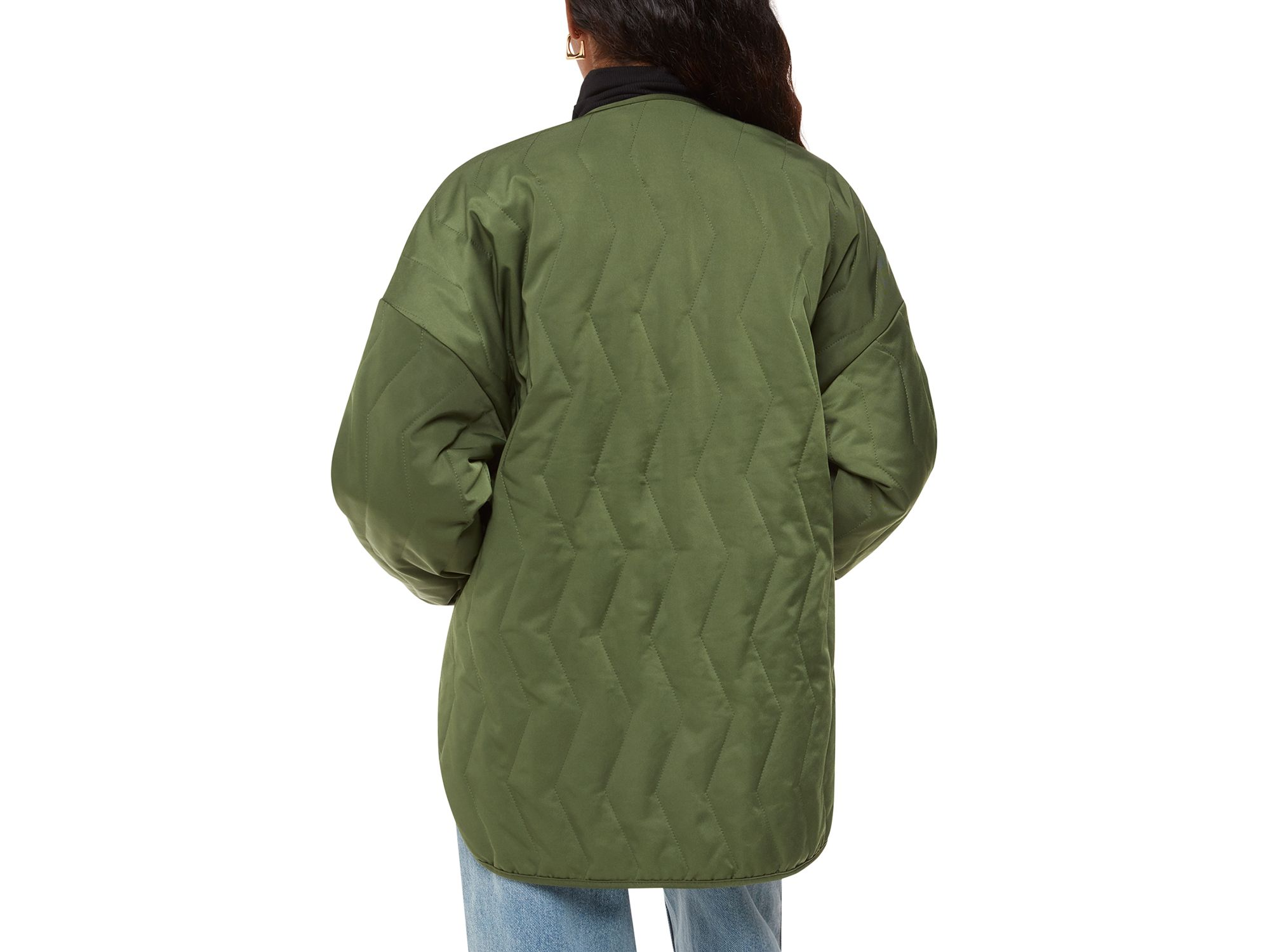 Petites Esther Quilted Coat — Image 4