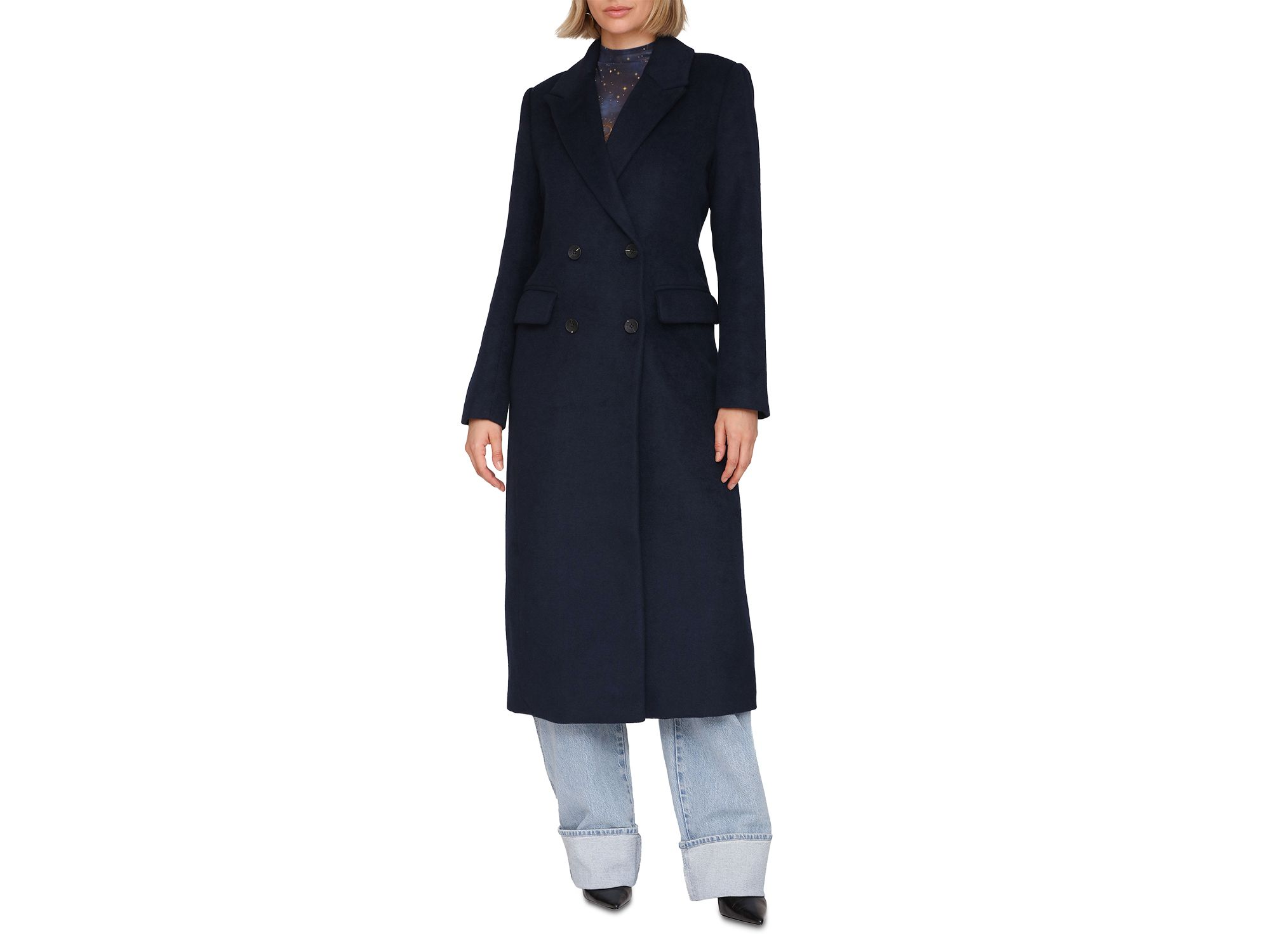 Tailored Double Breasted Coat — Image 5