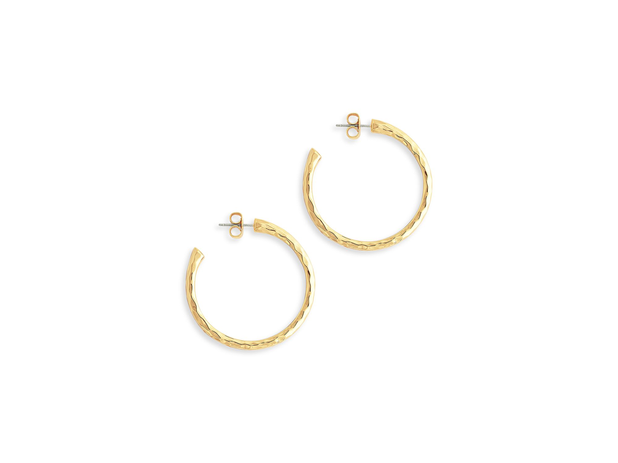 Farrier Medium Hoop Earrings — Image 3