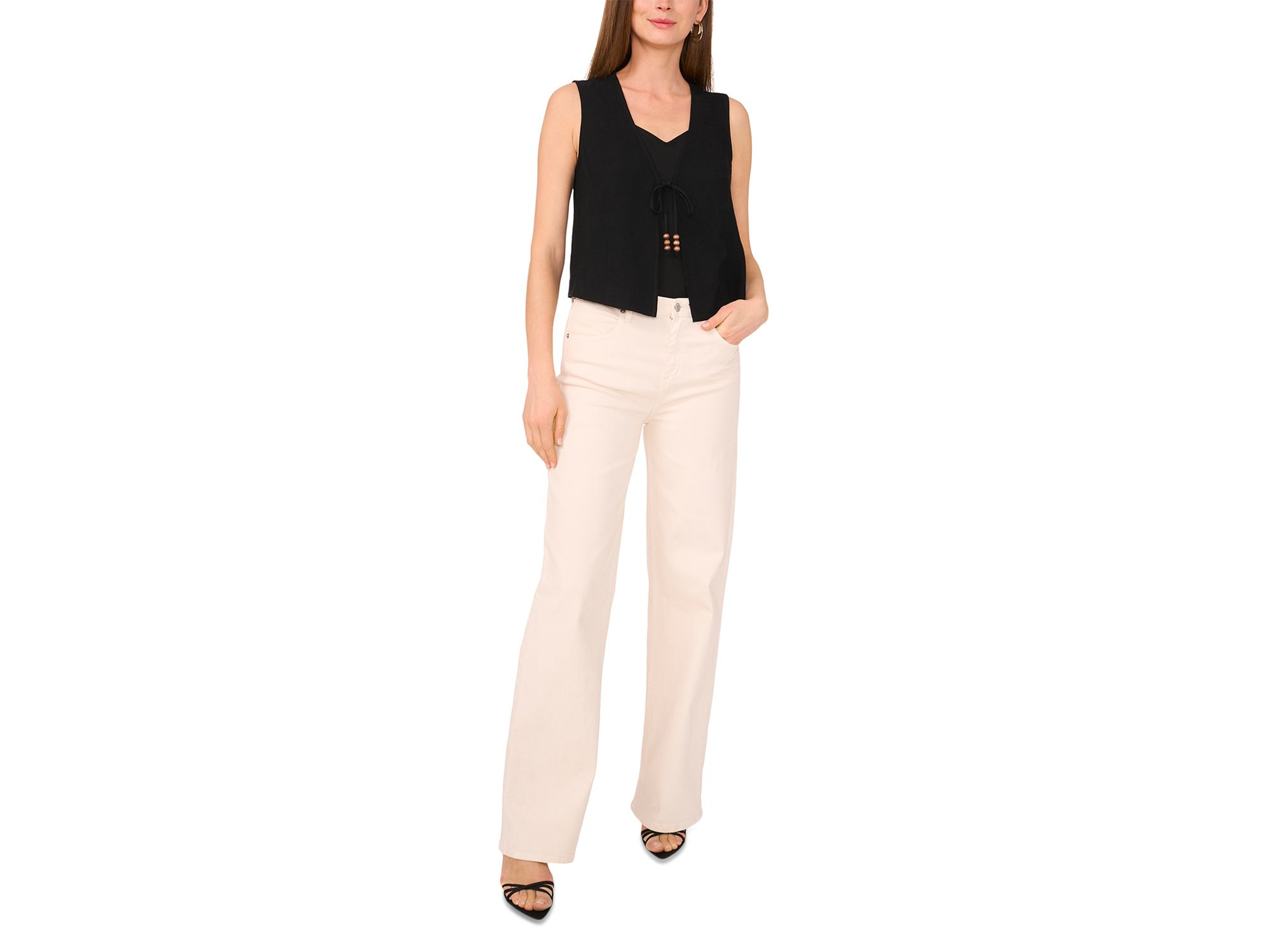 Tie Front Vest — Image 5