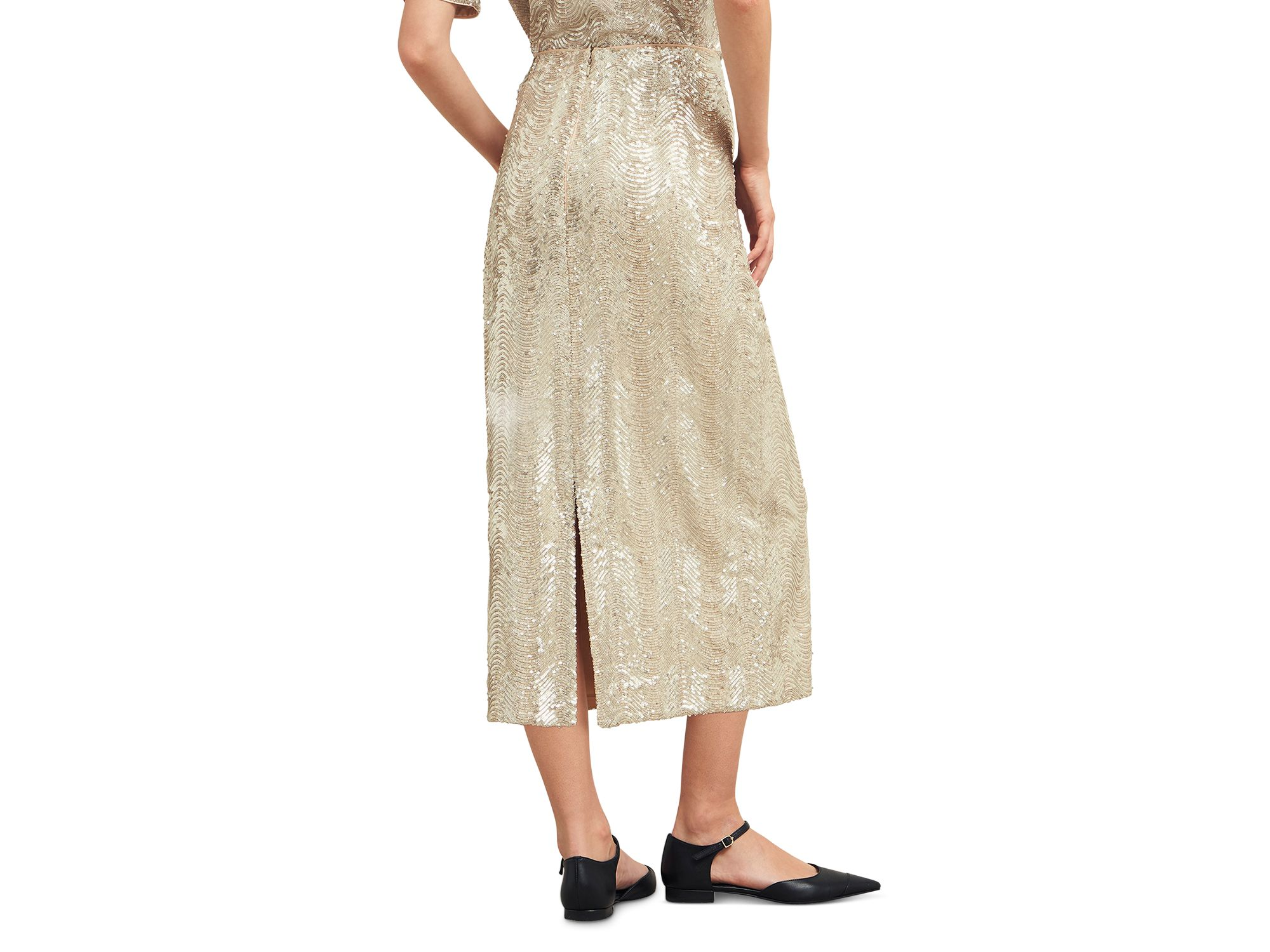Marlowe Limited Sequined Maxi Skirt — Image 6