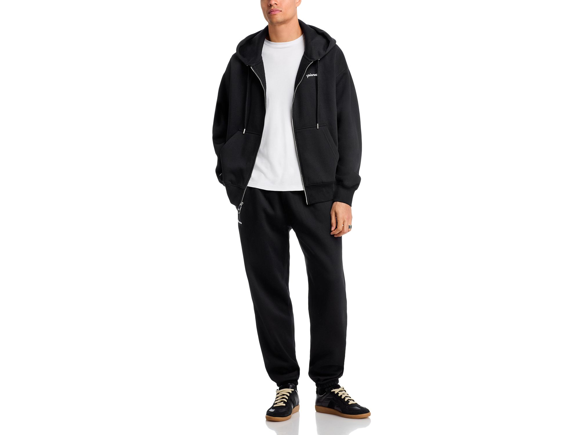 Zip Front Logo Hoodie — Image 4
