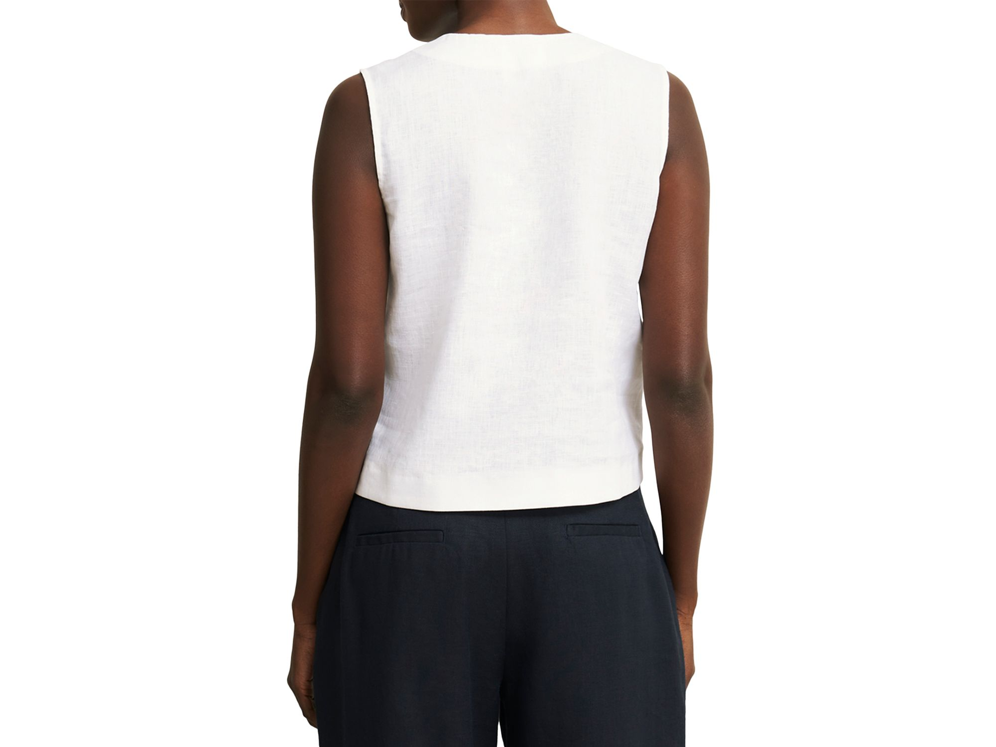 Kaylee Linen Top — Image 4