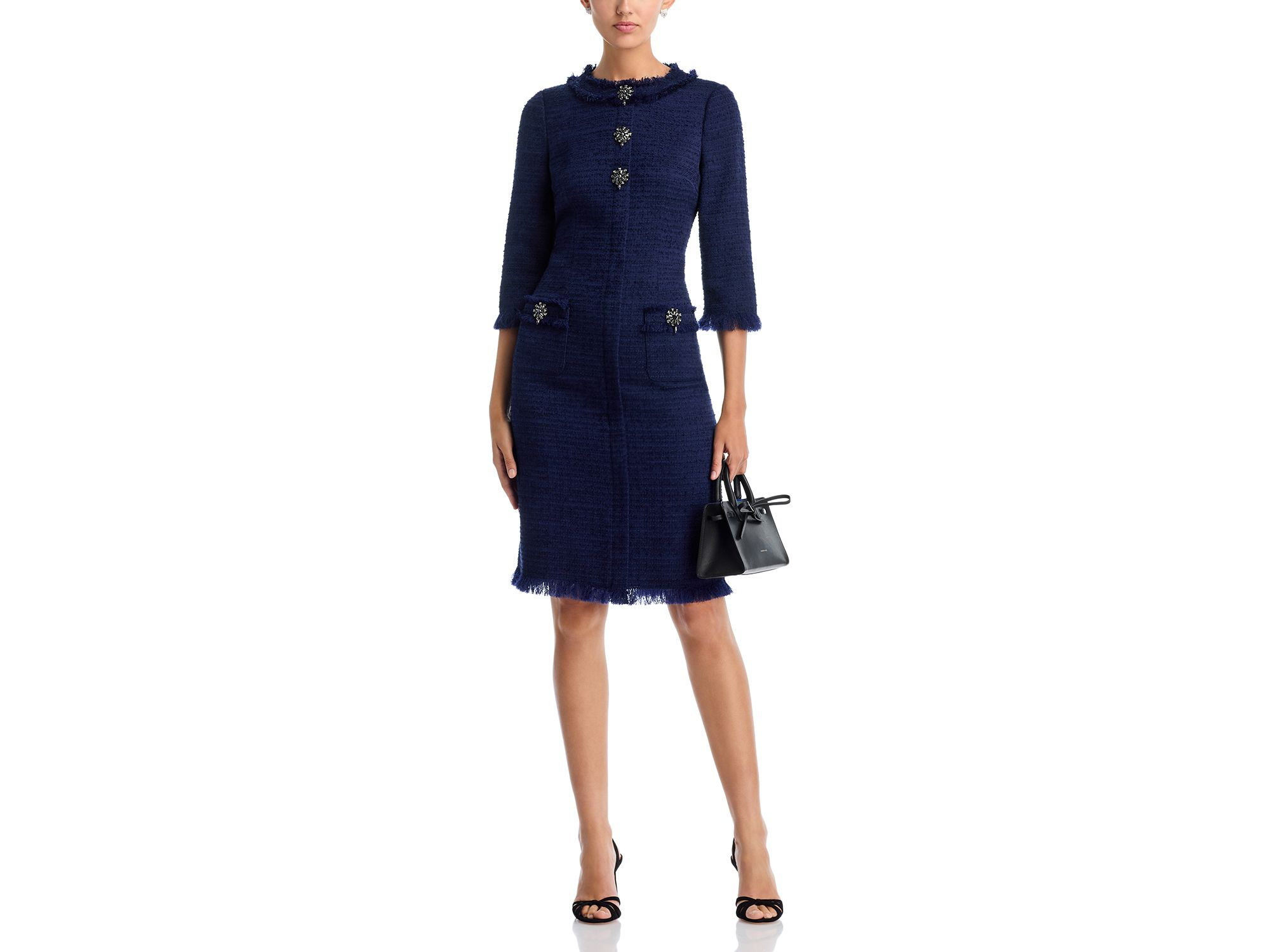 Tweed Sheath Dress — Image 4