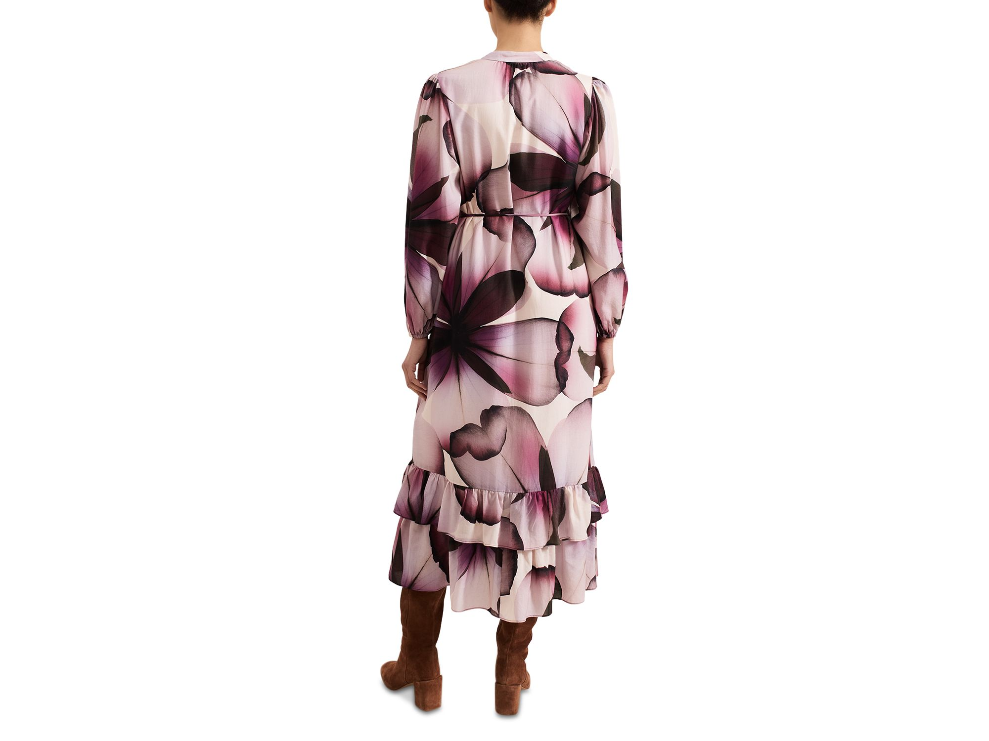 Clarra Floral Print Dress — Image 9